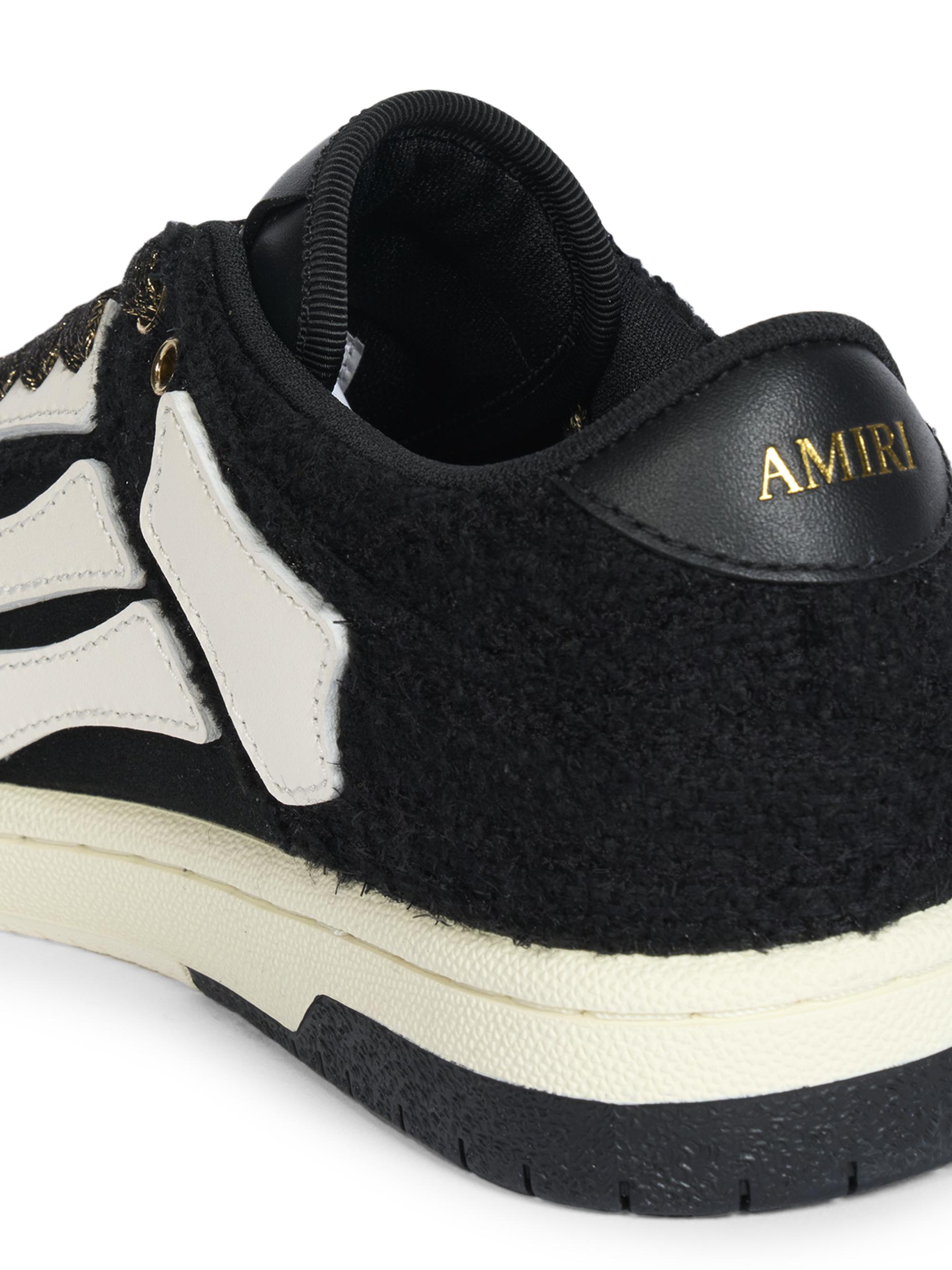 Amiri Bouclé Skel Top Low-Top Sneakers | Saks Fifth Avenue