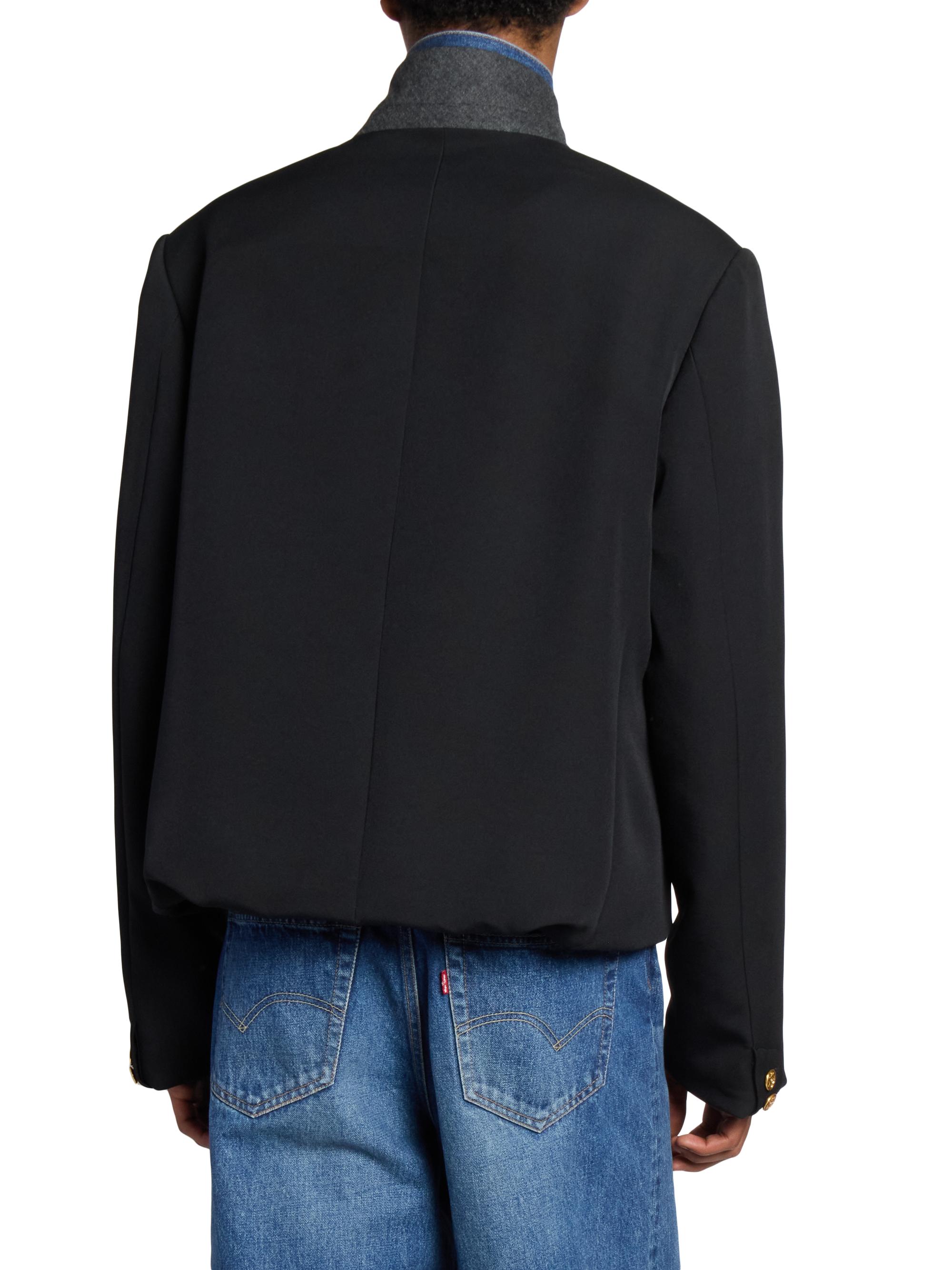 ジャケット・アウター Levi's sacai Matelasse ReversibleBlouson Sacai Levi's x Sacai Matelasse Twill Reversible Denim Jacket