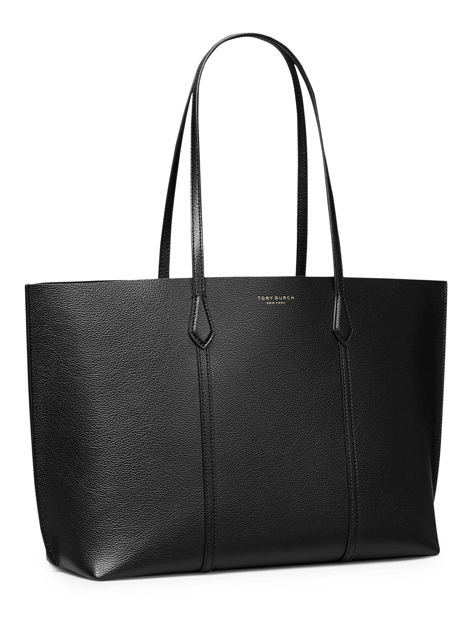 Tory Burch Perry Logo Leather Tote Bag | Saks Fifth Avenue