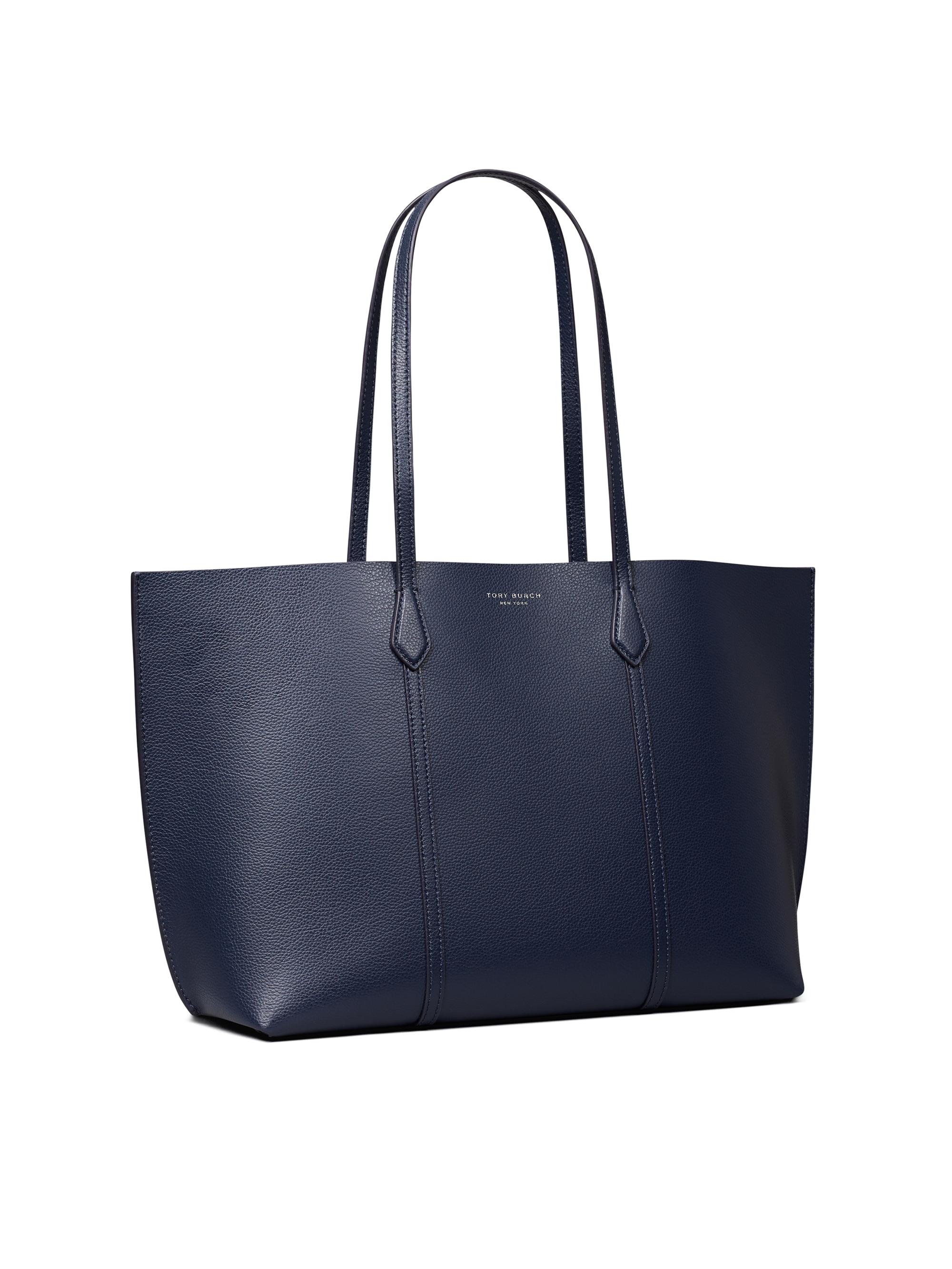 Tory Burch Perry Logo Leather Tote Bag | Saks Fifth Avenue