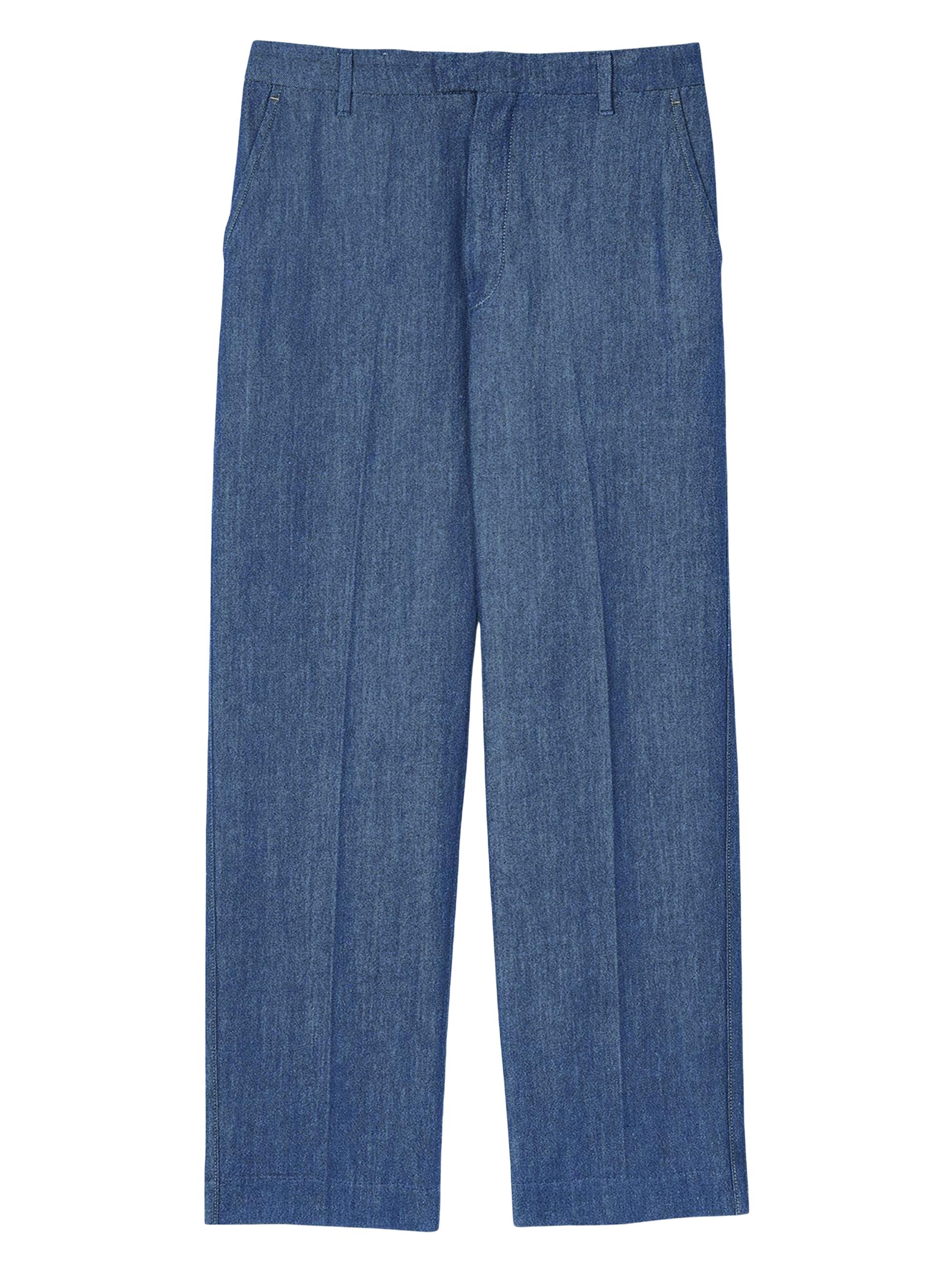 Sandro Men's Chambray Trousers - Raw Denim