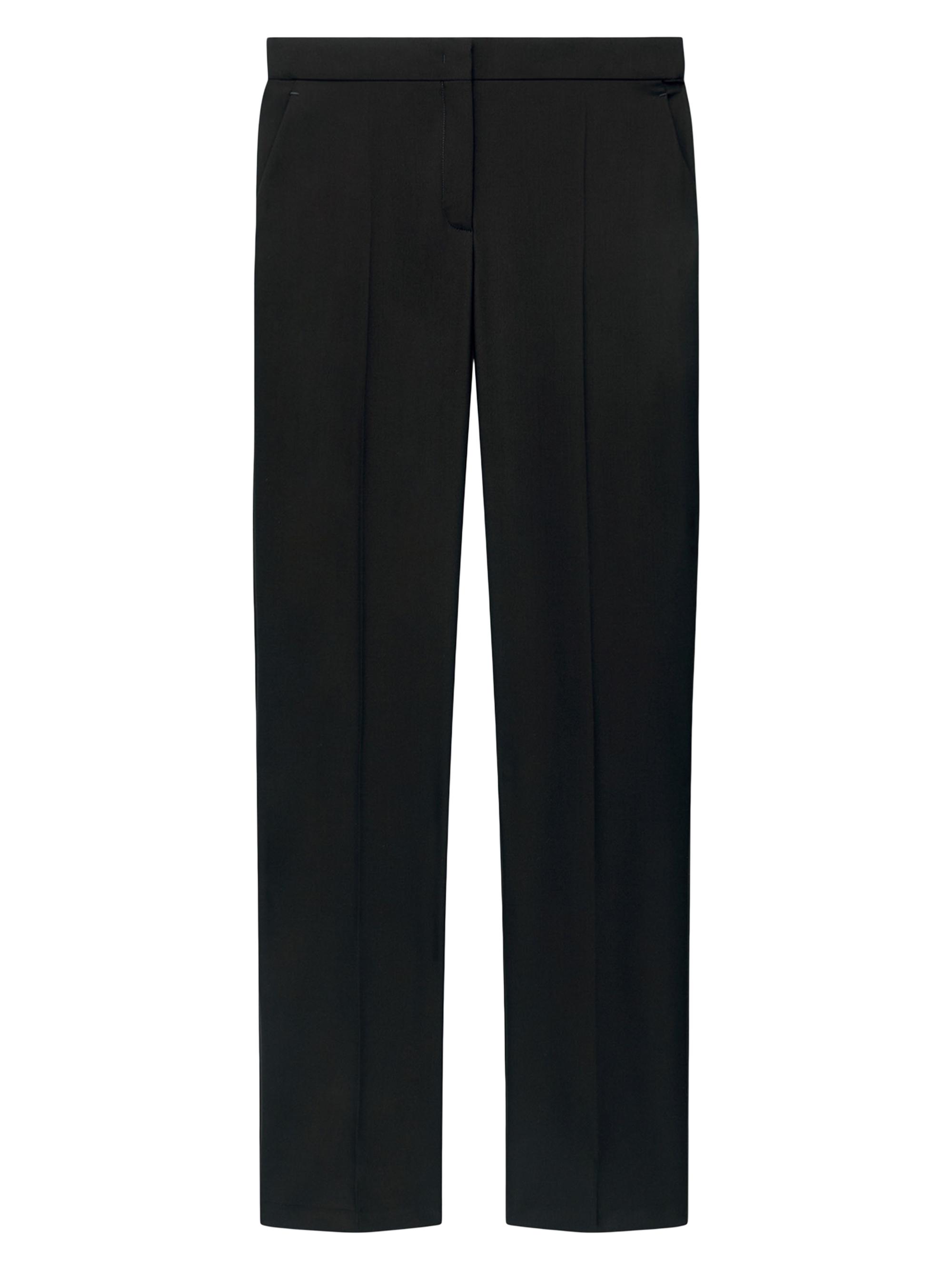 Another Tomorrow Women's Classic Trousers - Black
