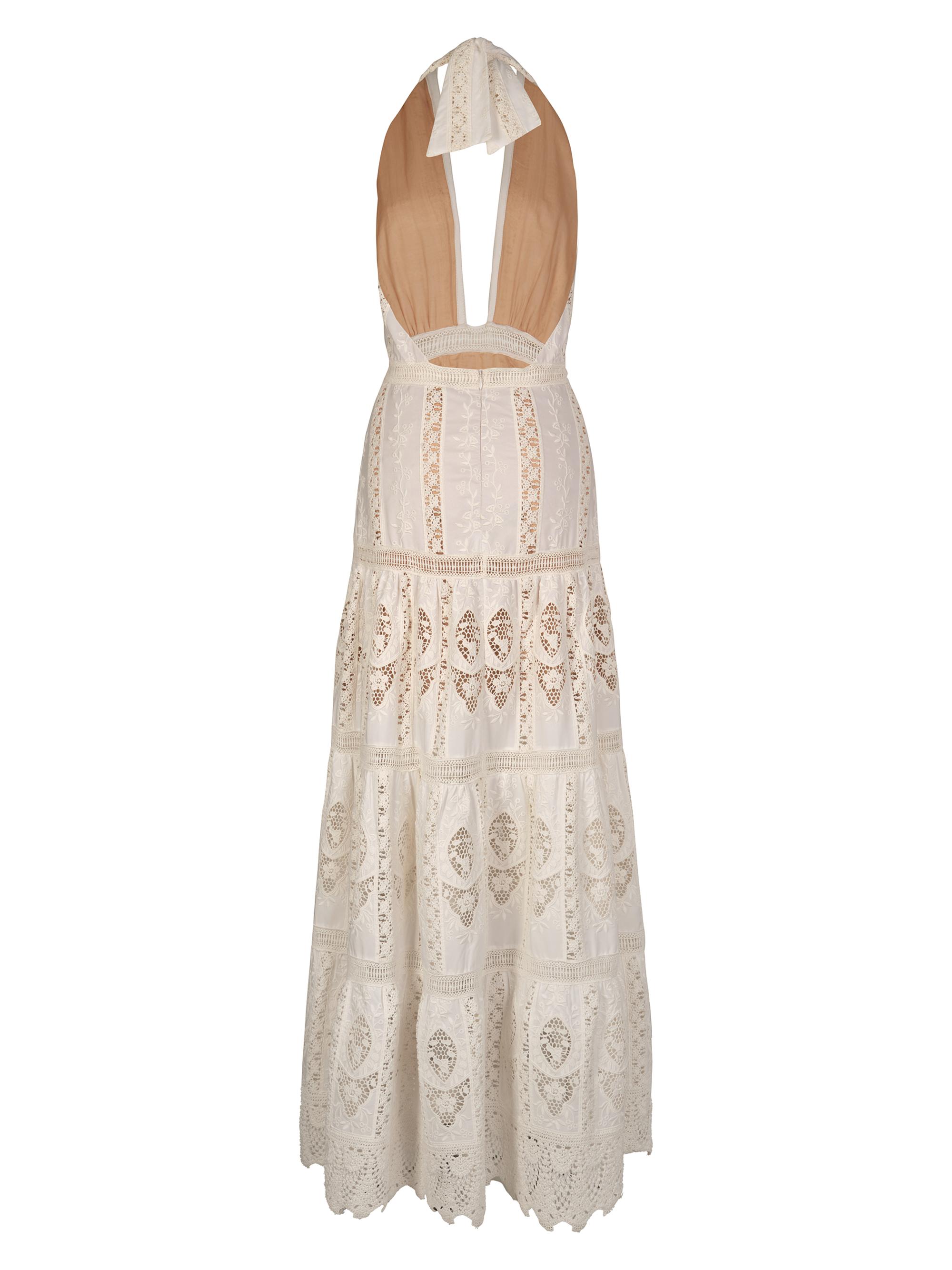 Johanna Ortiz Micaela Luz Tropical Embroidered Maxi Dress | Saks