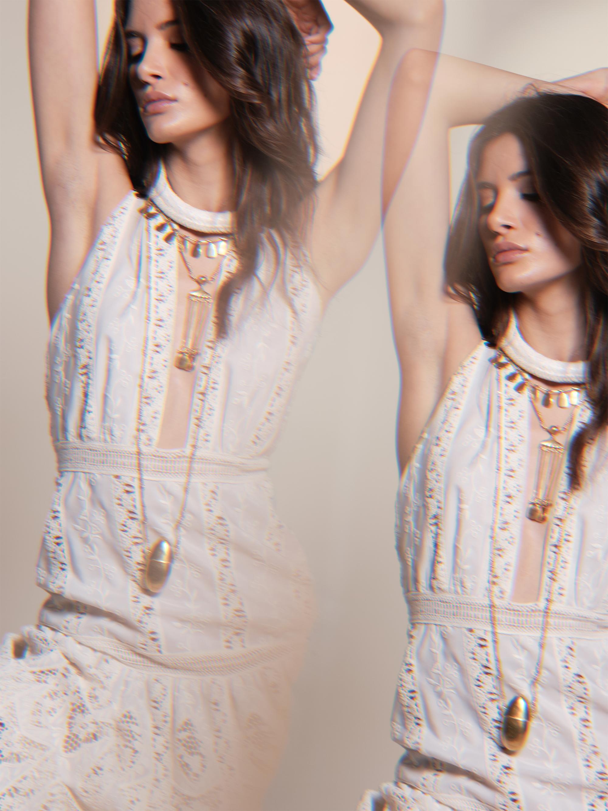 Johanna Ortiz Micaela Luz Tropical Embroidered Maxi Dress | Saks