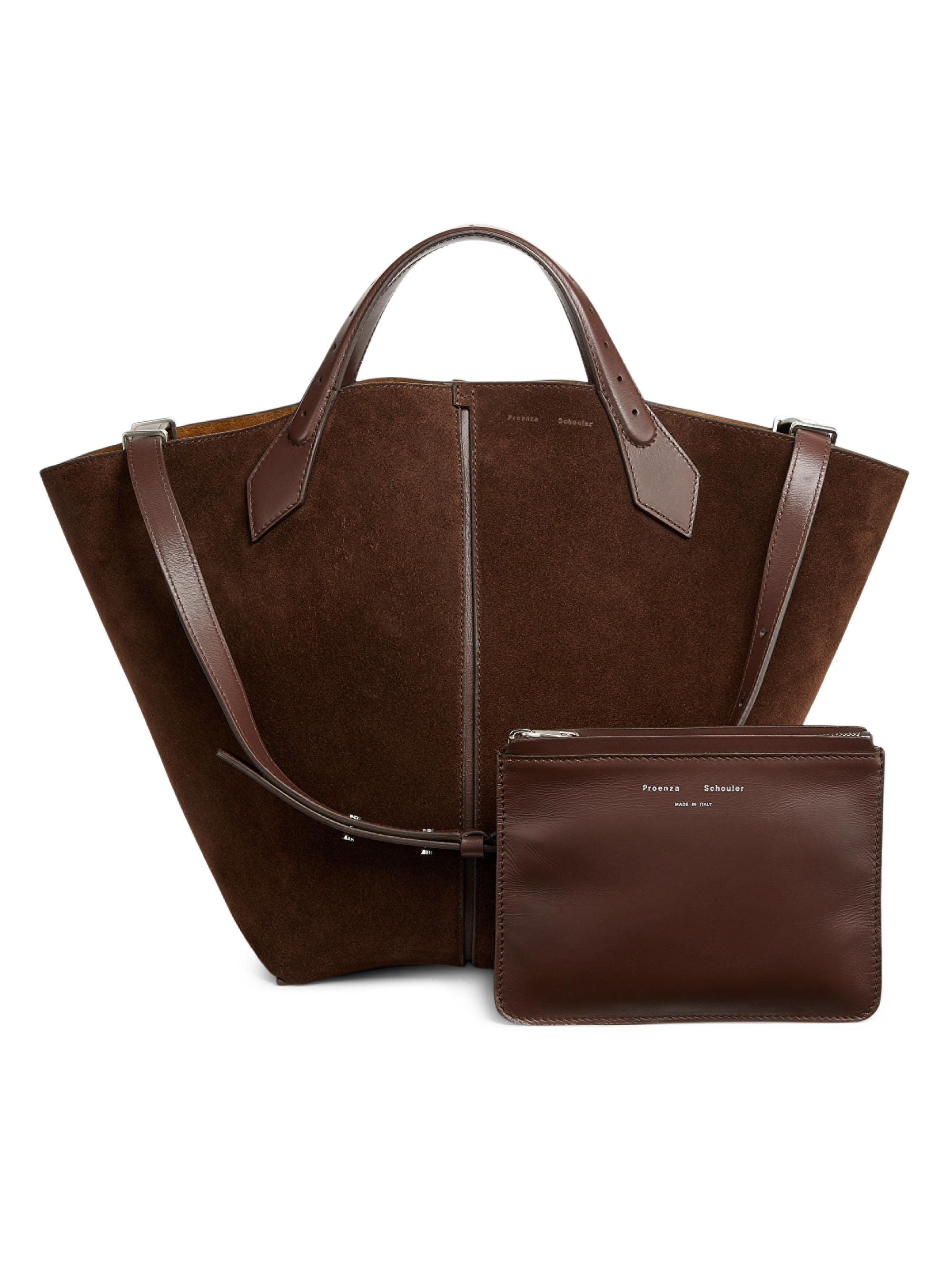 Proenza Schouler Chelsea Soft Suede Large Tote | Saks Fifth Avenue