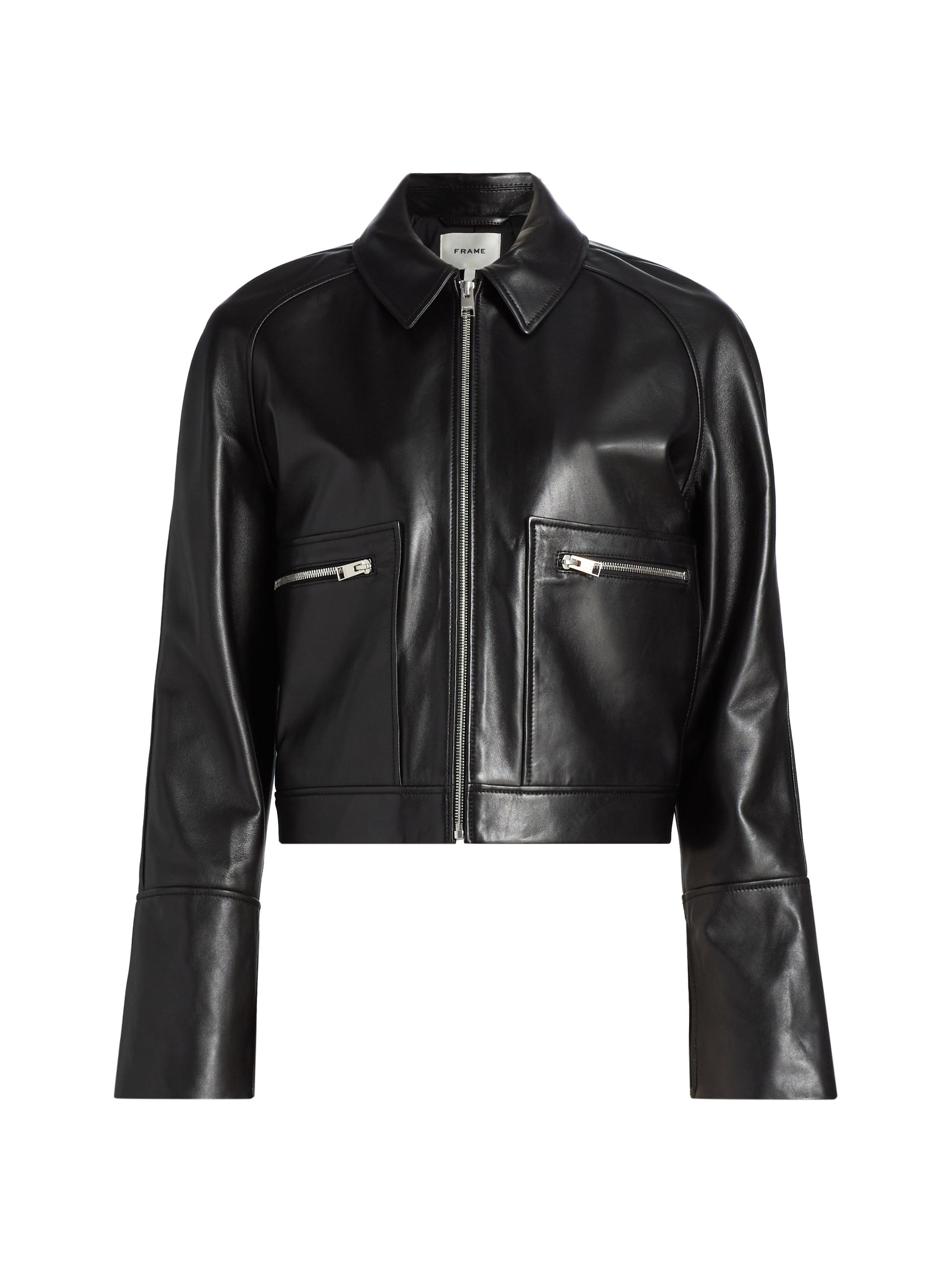 Citizens of Humanity Kindra Cropped Moto Jacket | Saks Fifth Avenue