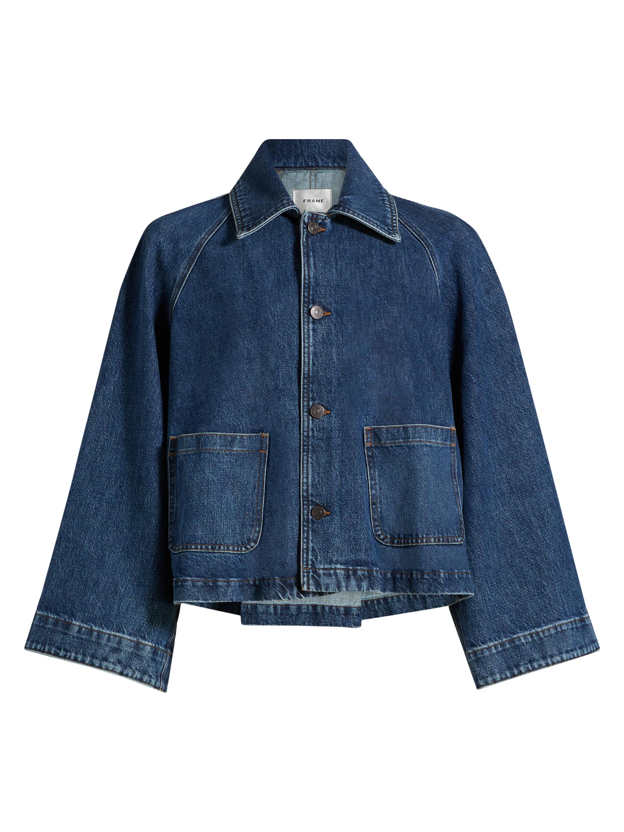 Frame The Swing Denim Jacket | Saks Fifth Avenue