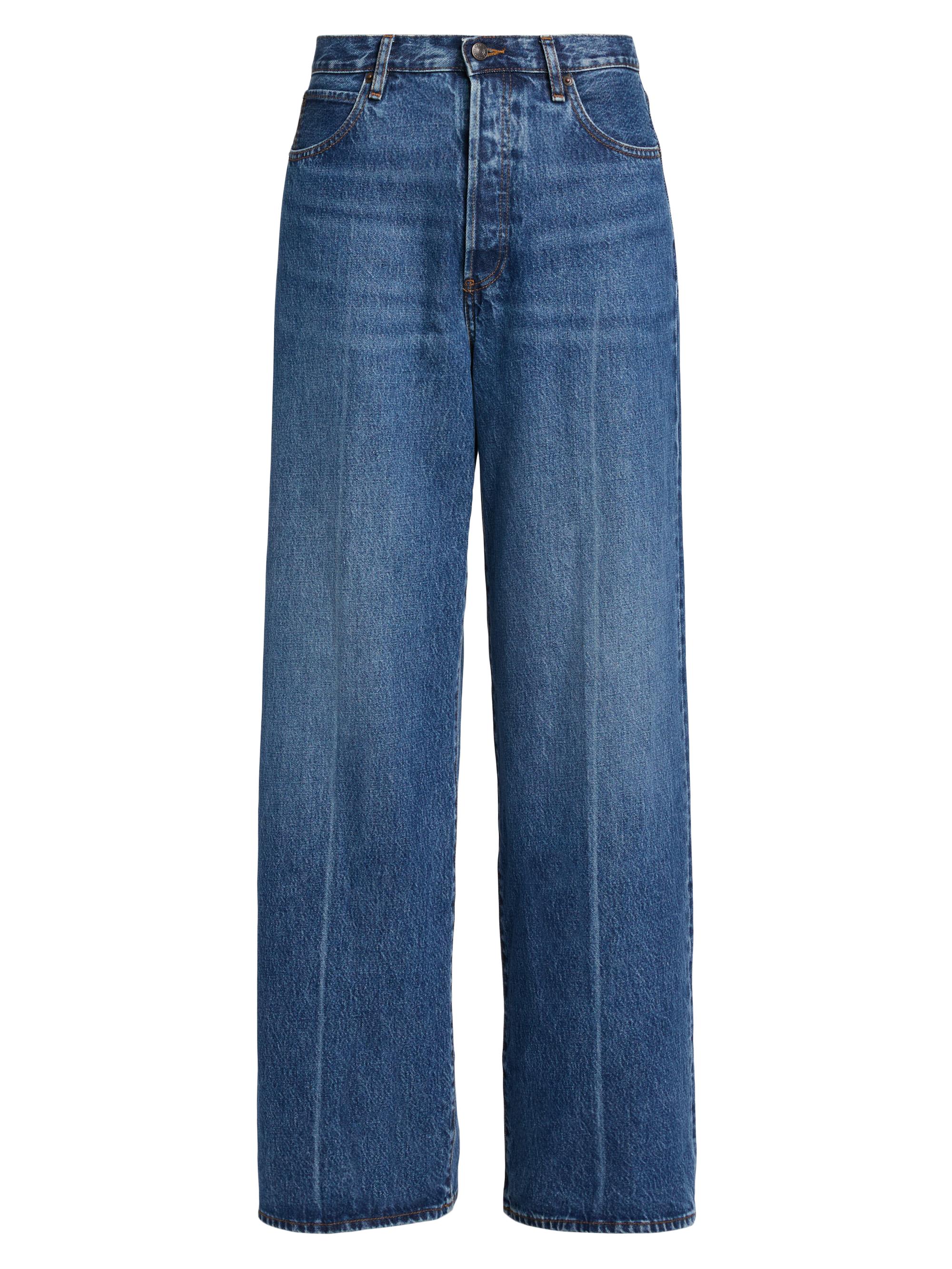 【関税込み】FRAME ブルー Le Slim Palazzo ジーンズ Frame Petite Le Slim Palazzo Wide-Leg Jeans | Saks Fifth Avenue