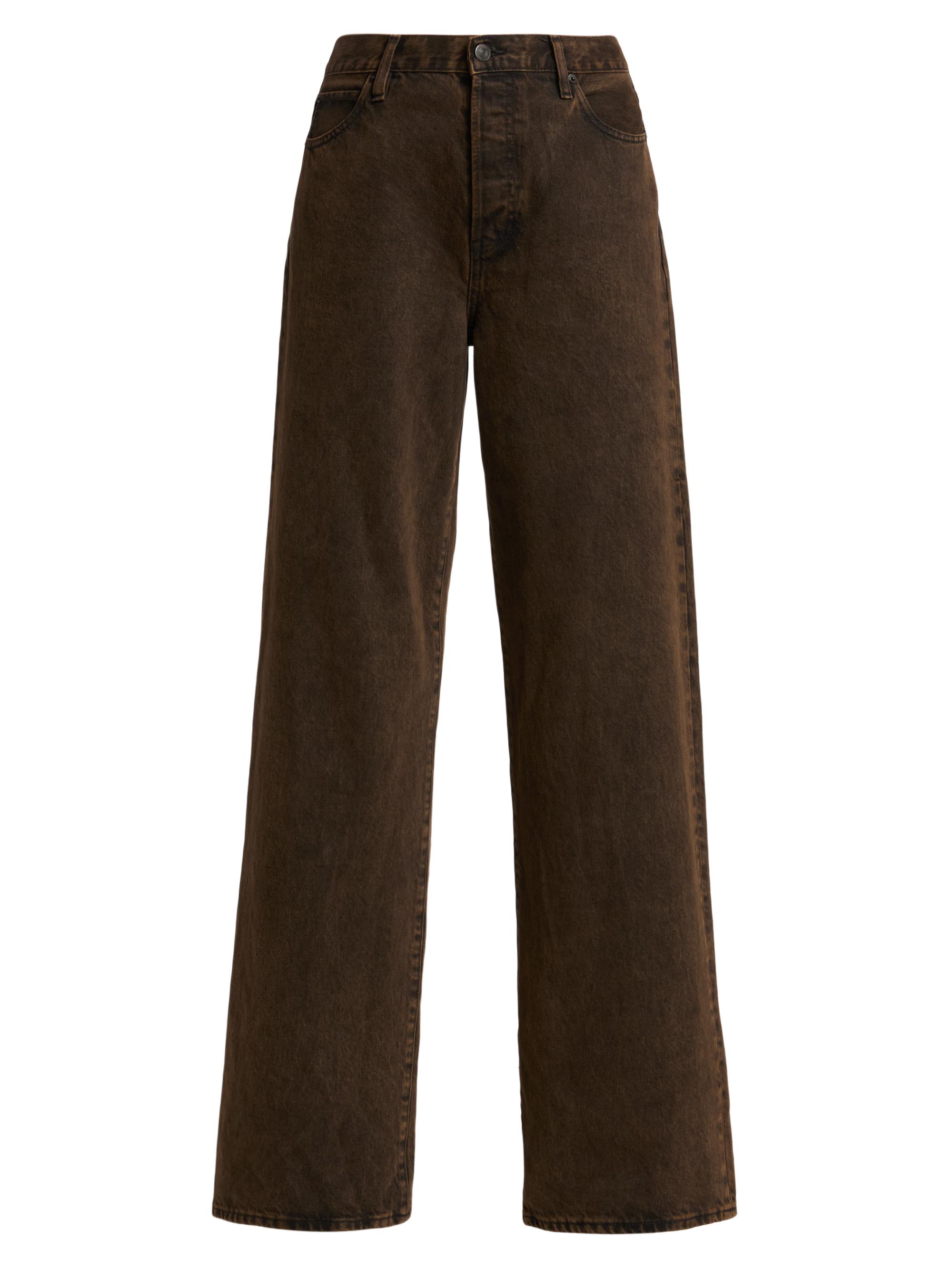The Collegiate High-Rise Wide-Leg Jeans