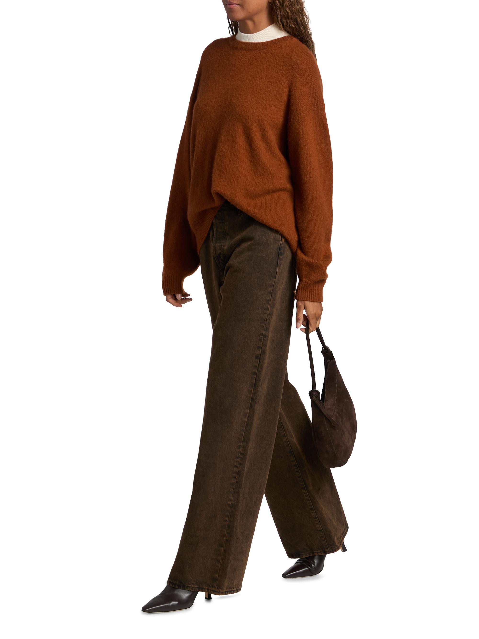 The Collegiate High-Rise Wide-Leg Jeans