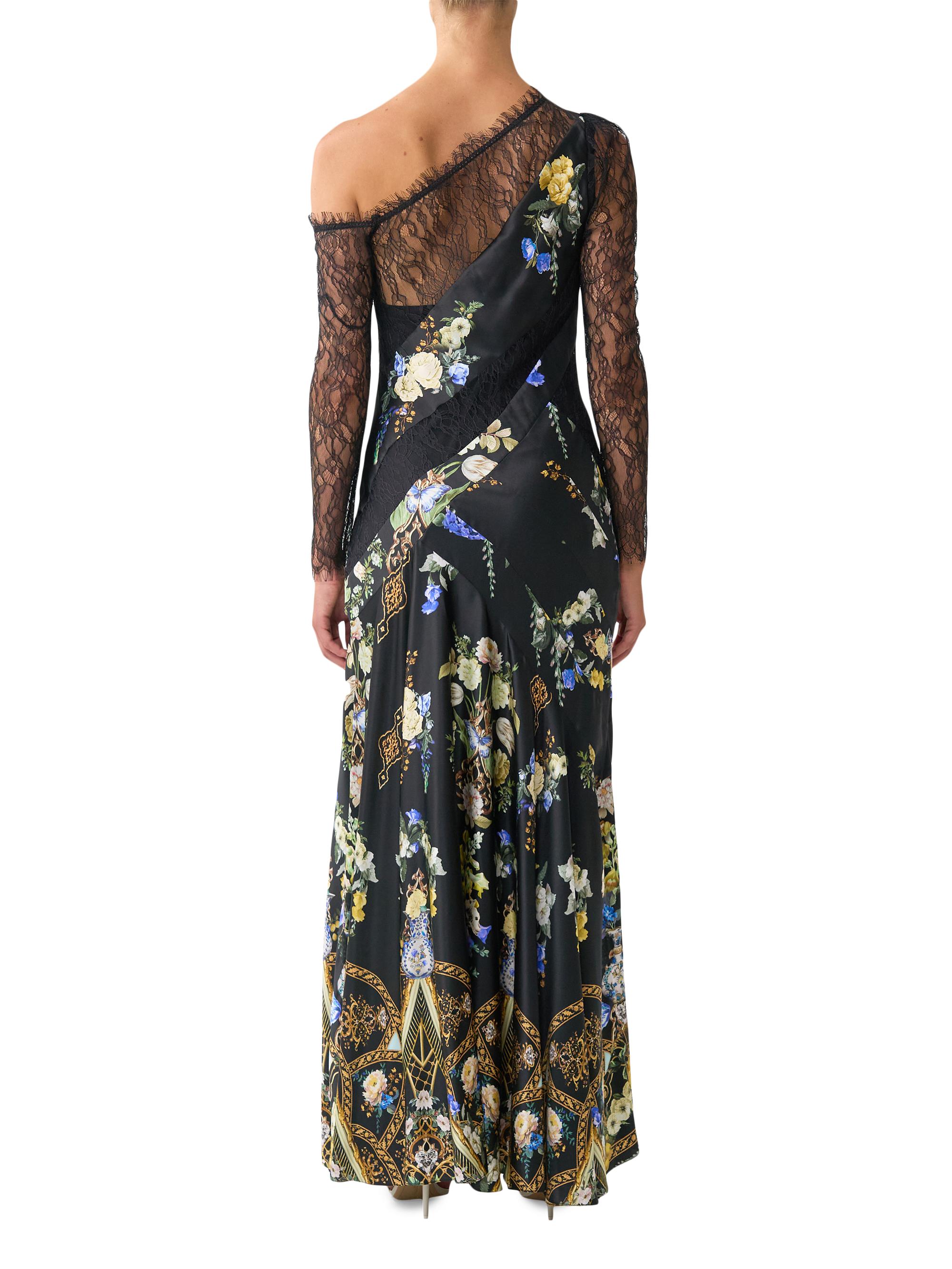 Camilla Ottoman Elegance Lace Splice Maxi Dress | Saks Fifth Avenue