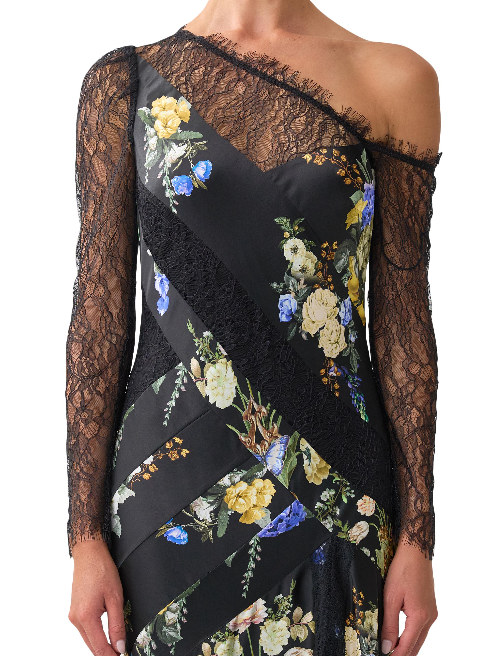 Camilla Ottoman Elegance Lace Splice Maxi Dress | Saks Fifth Avenue
