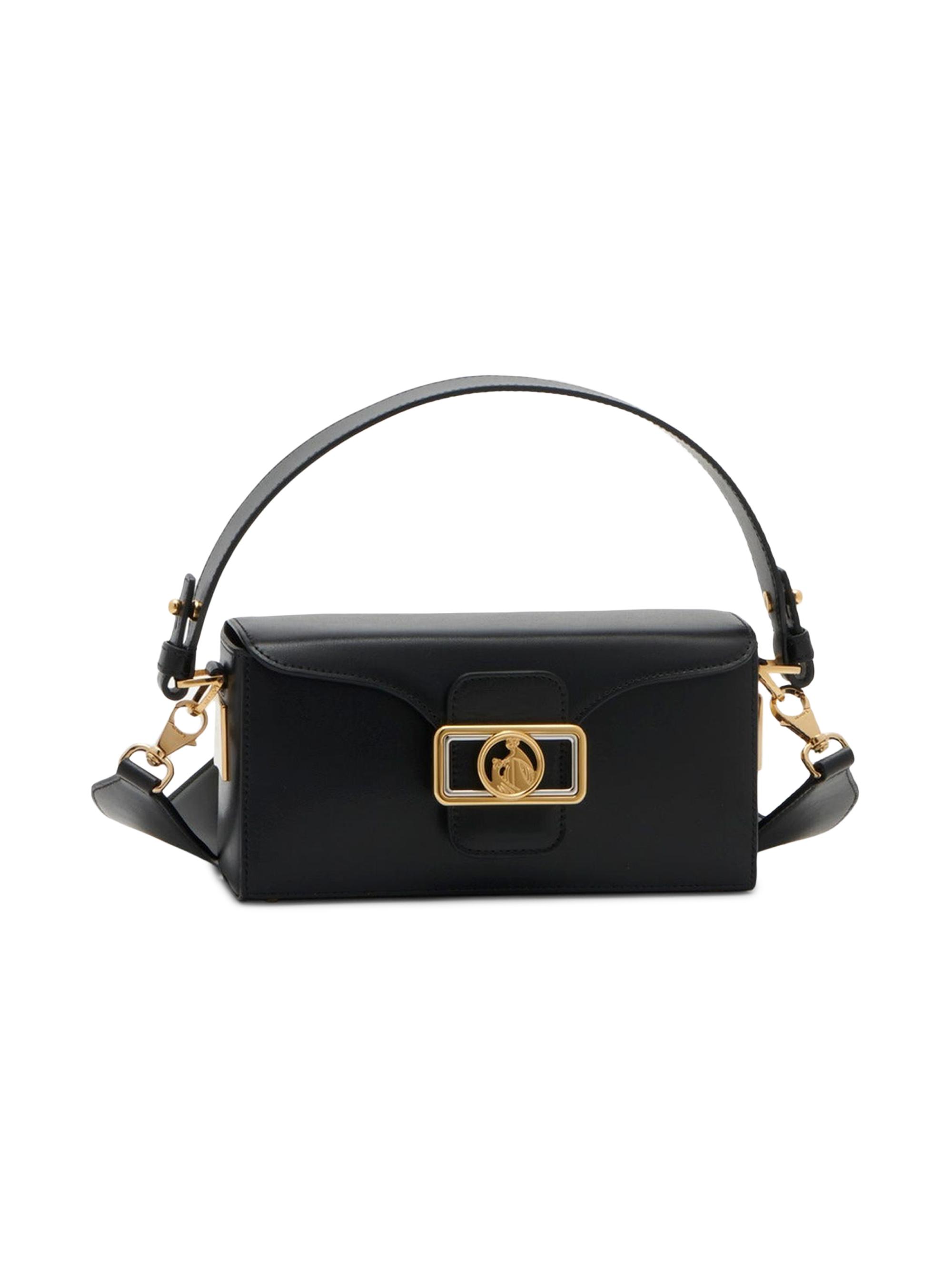 Lanvin Women's Nano Pencil Shiny Leather Bag - Black