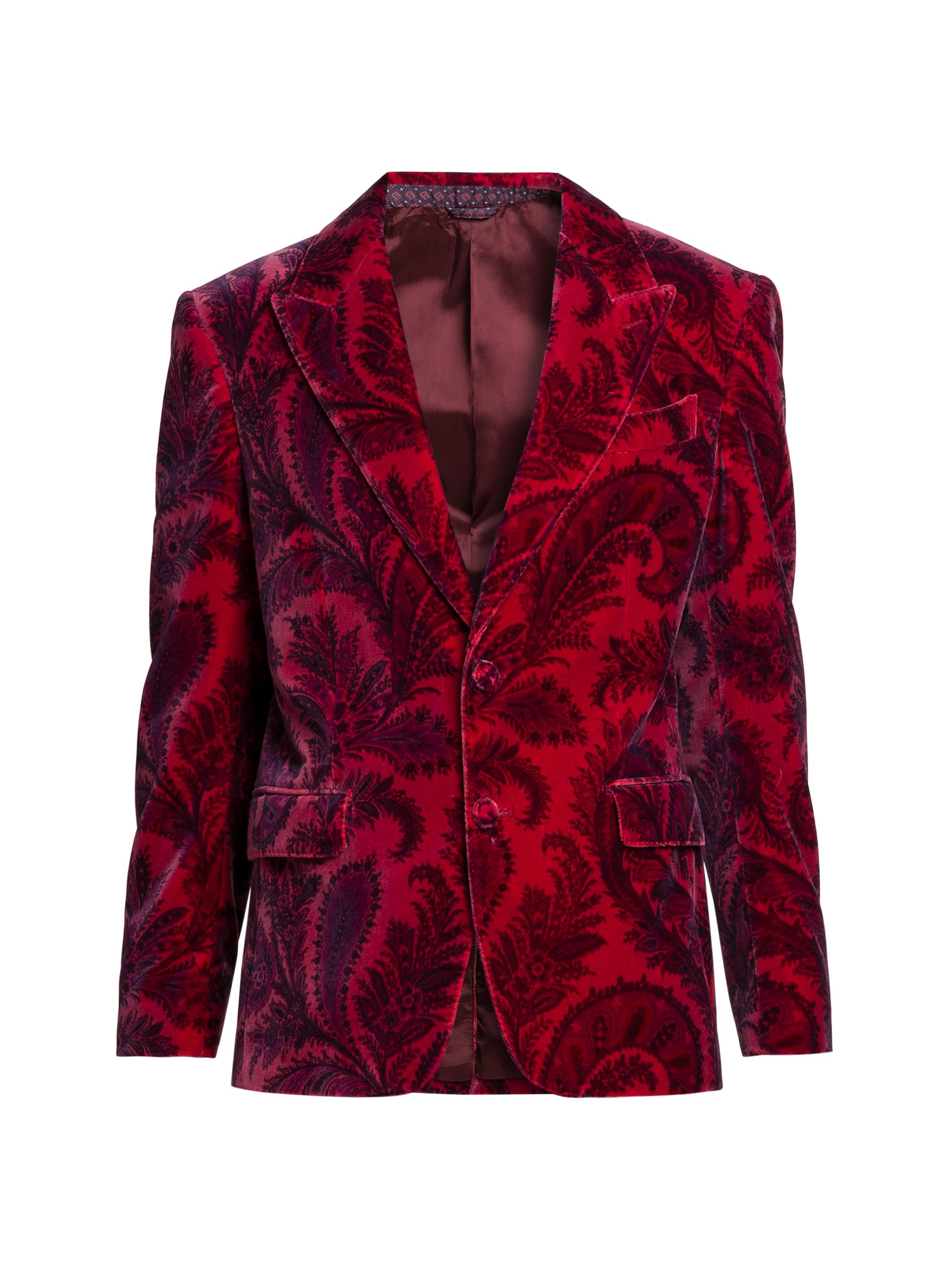 Etro Paisley Velvet Blazer | Saks Fifth Avenue