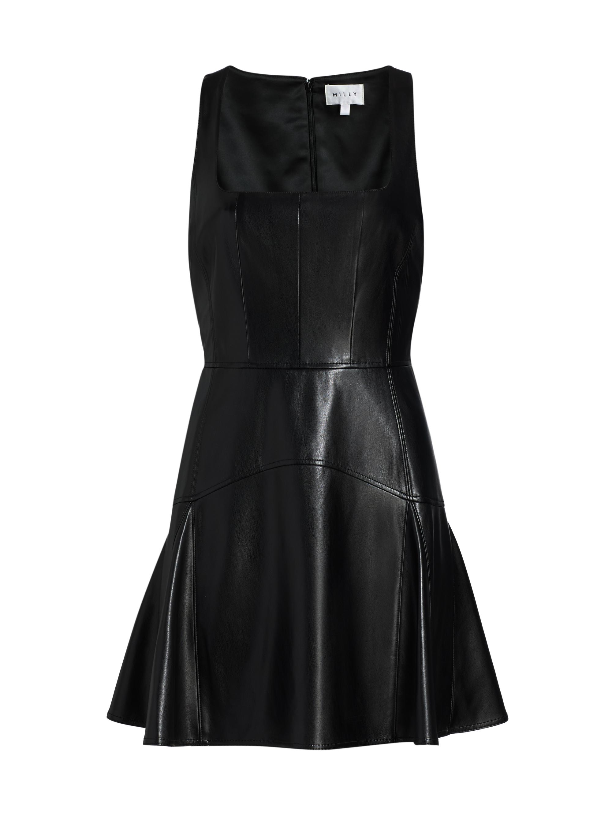 Milly Joy Lace-Trimmed Fit & Flare Minidress | Saks Fifth Avenue