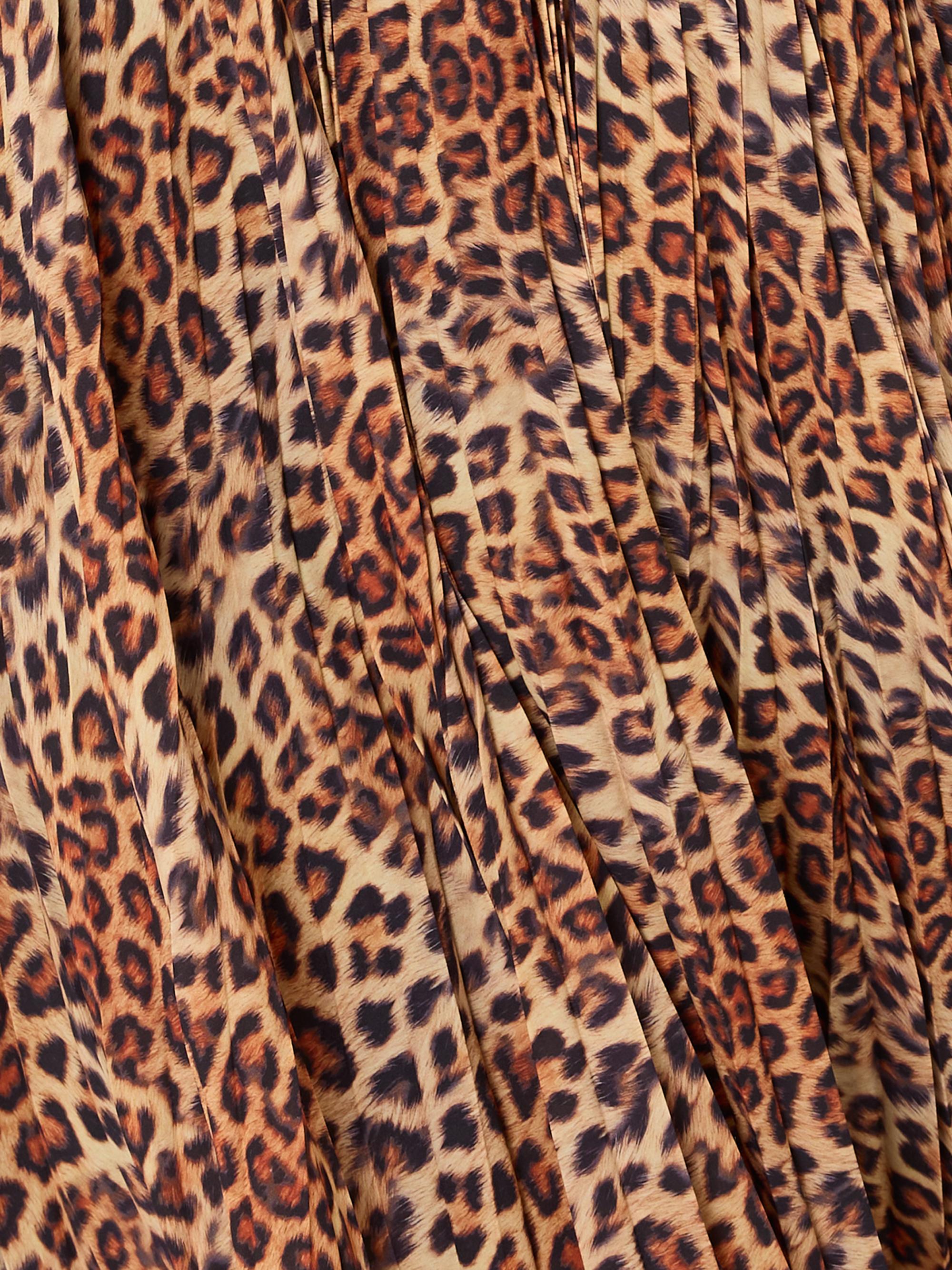 open lace back dress MARC JACOBS Size 0 Gold Black Silk Metallic Animal Print Pleated Dress –  Sui Generis Designer Consignment main image 1