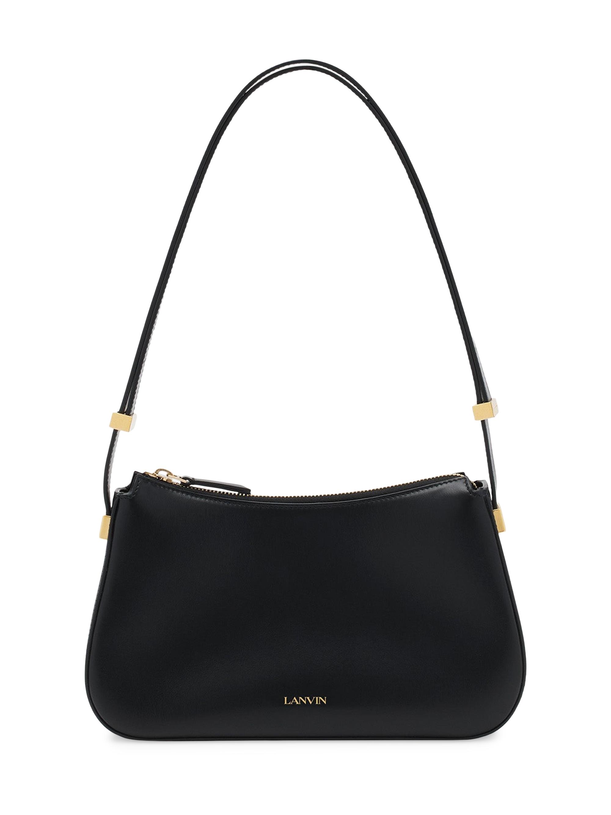 Lanvin Women's Concerto Hobo Leather Bag - Black