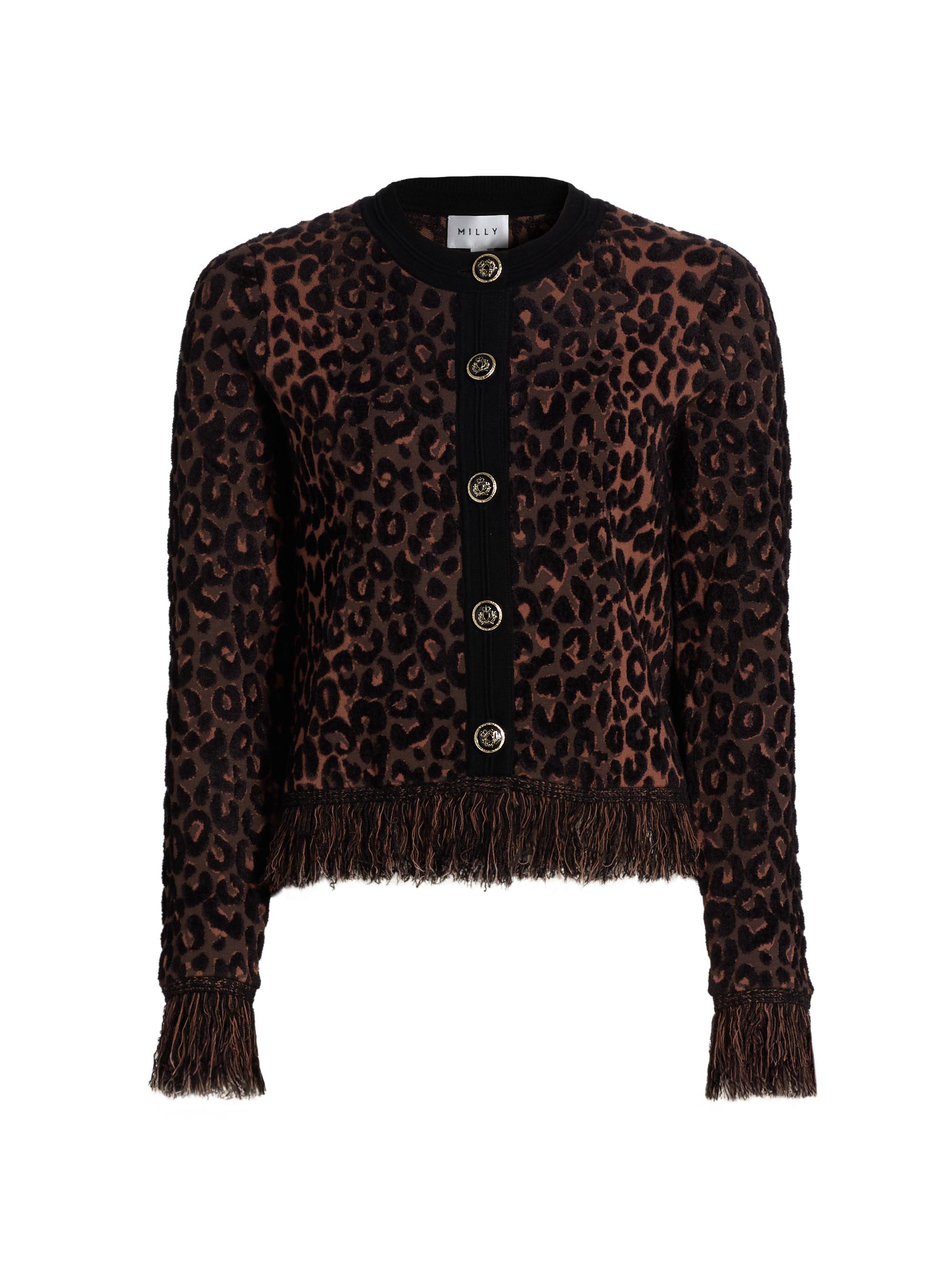 Milly Aya Tweed & Feather Jacket | Saks Fifth Avenue