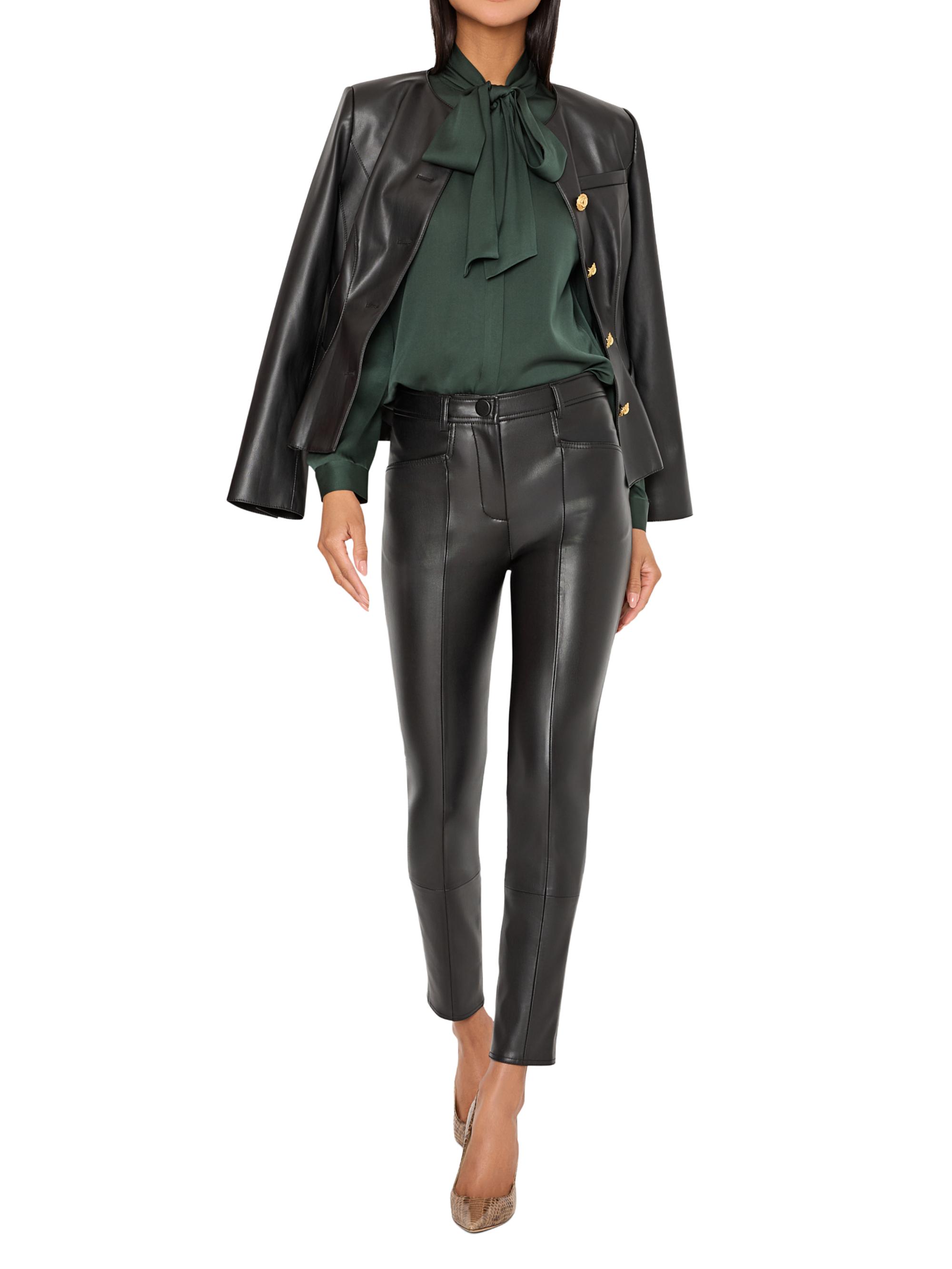 Wells Faux-Leather Jacket