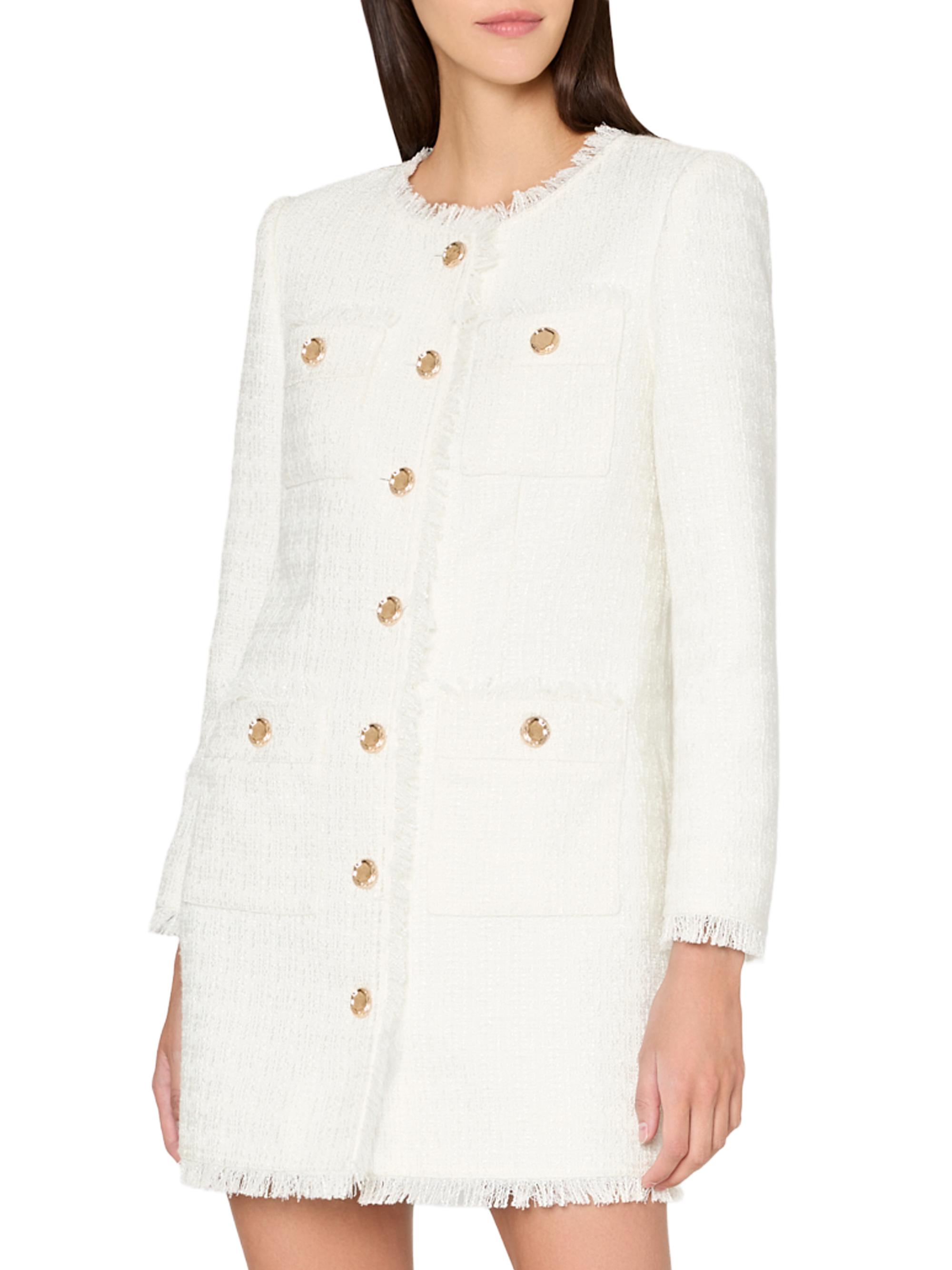 Milly Neile Bouclé Long Jacket | Saks Fifth Avenue