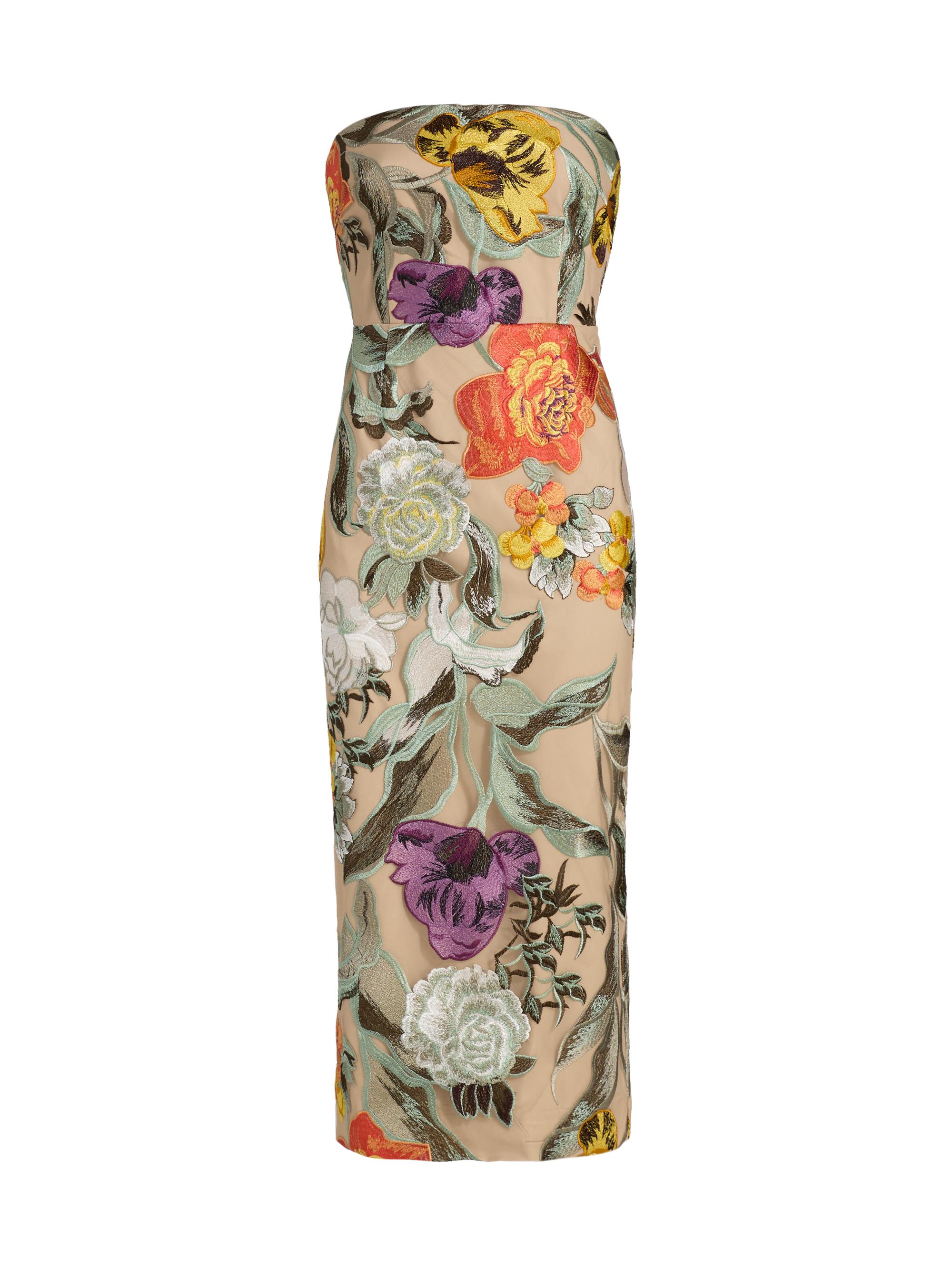 Milly Women's Shiloh Floral-Embroidered Sheath Dress