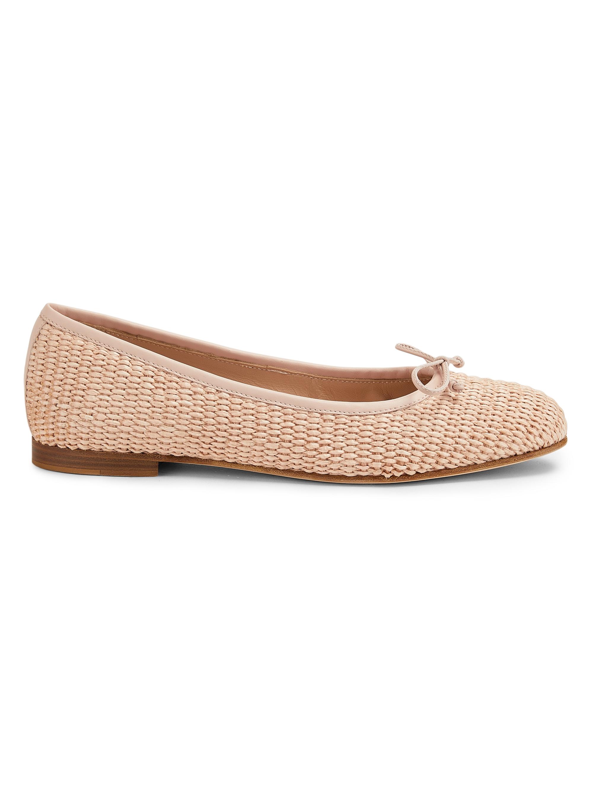 Manolo Blahnik Veralli Woven Ballet Flats | Saks Fifth Avenue