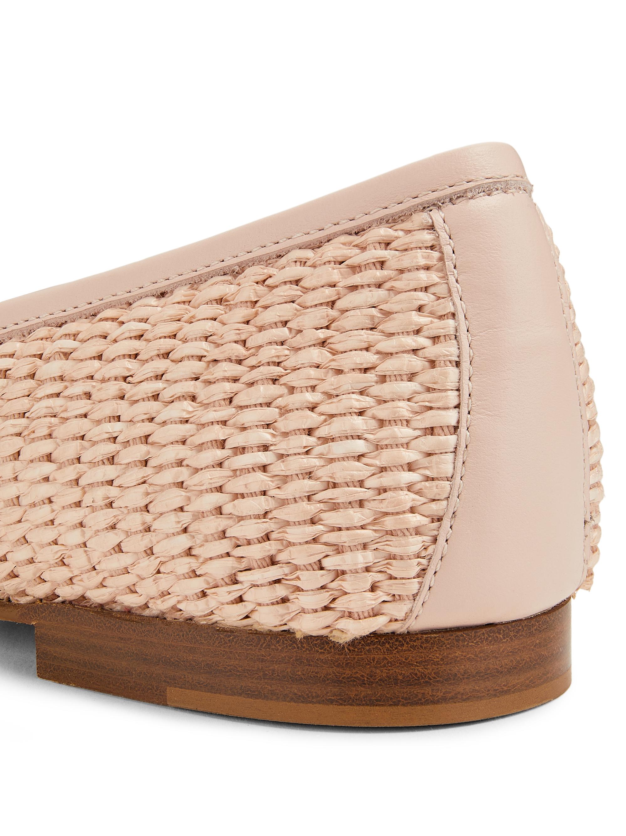 Manolo Blahnik Veralli Woven Ballet Flats | Saks Fifth Avenue