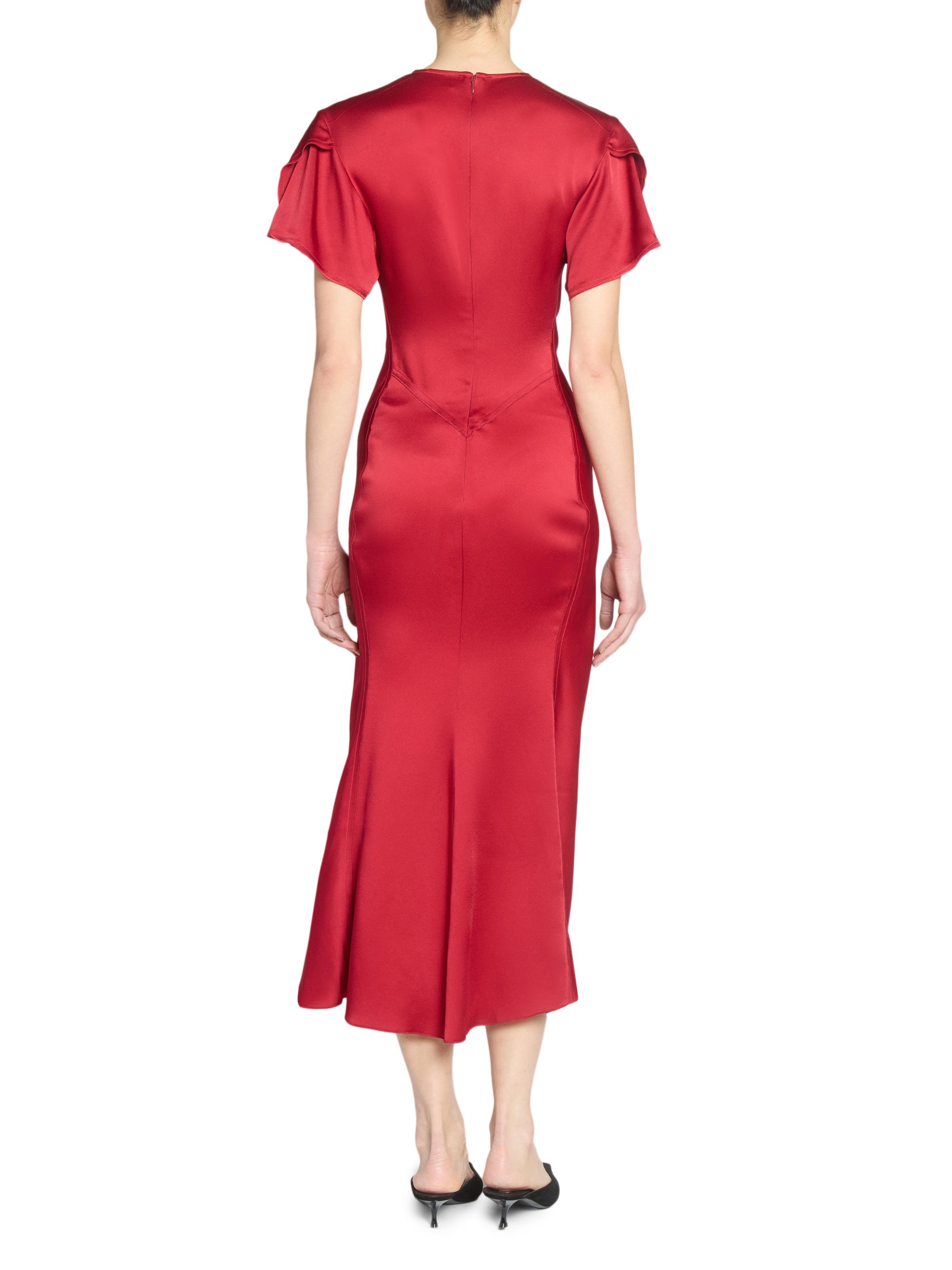plus size off the shoulder dresses Copley Shoulder Drape Velvet Gown