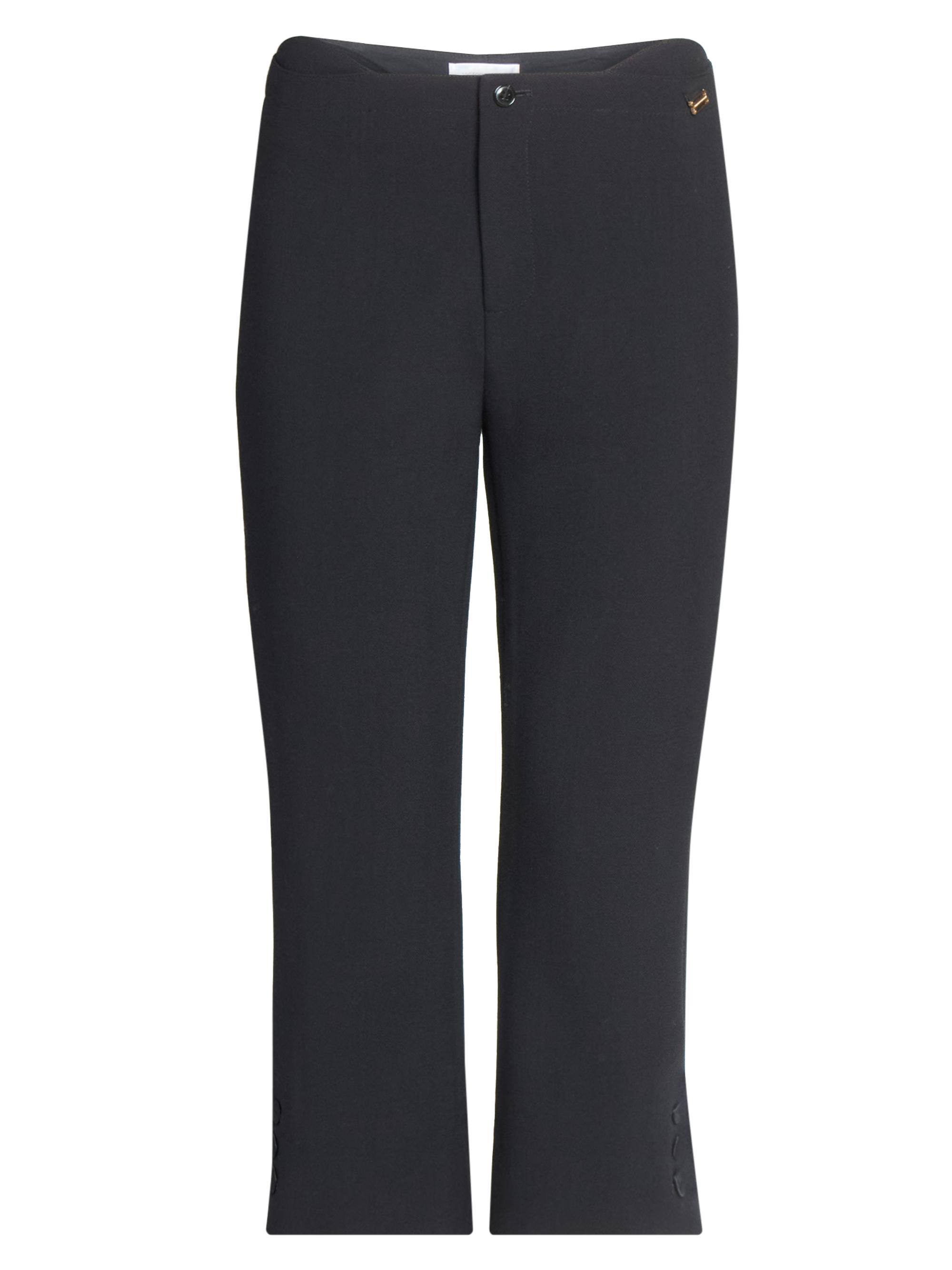 Victoria Beckham Women's Cotton Crop Pants - Black