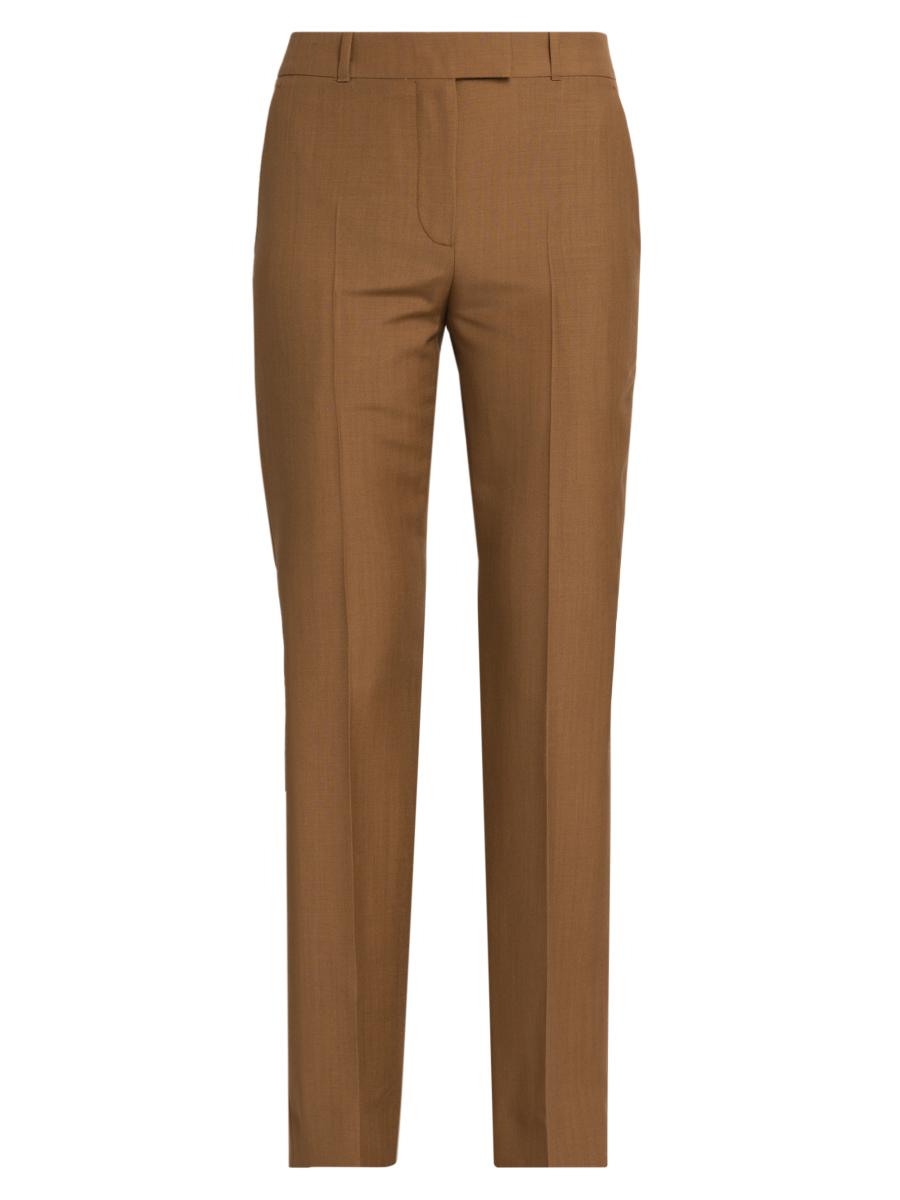 McQueen Wool-Mohair Trousers | Saks Fifth Avenue