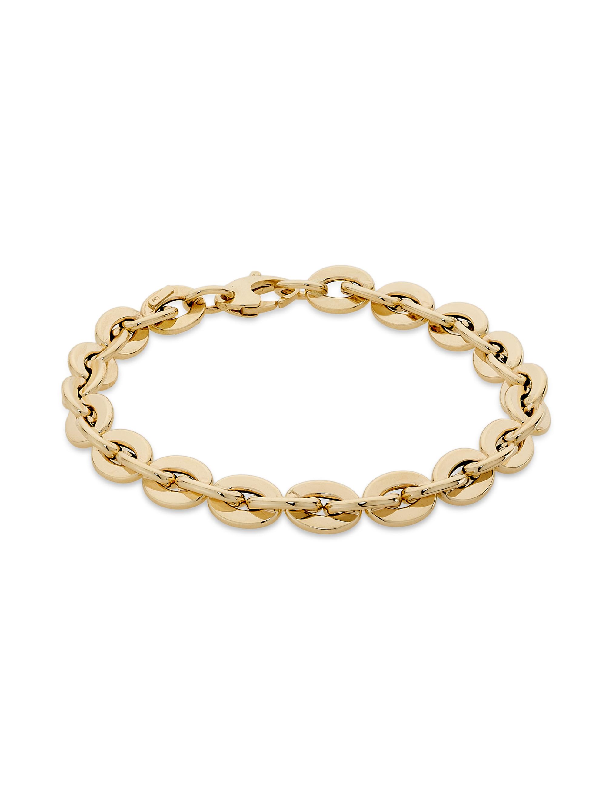 Saks Fifth Avenue Collection Women's 14K Yellow Gold Oval Chain Bracelet - Yellow Gold