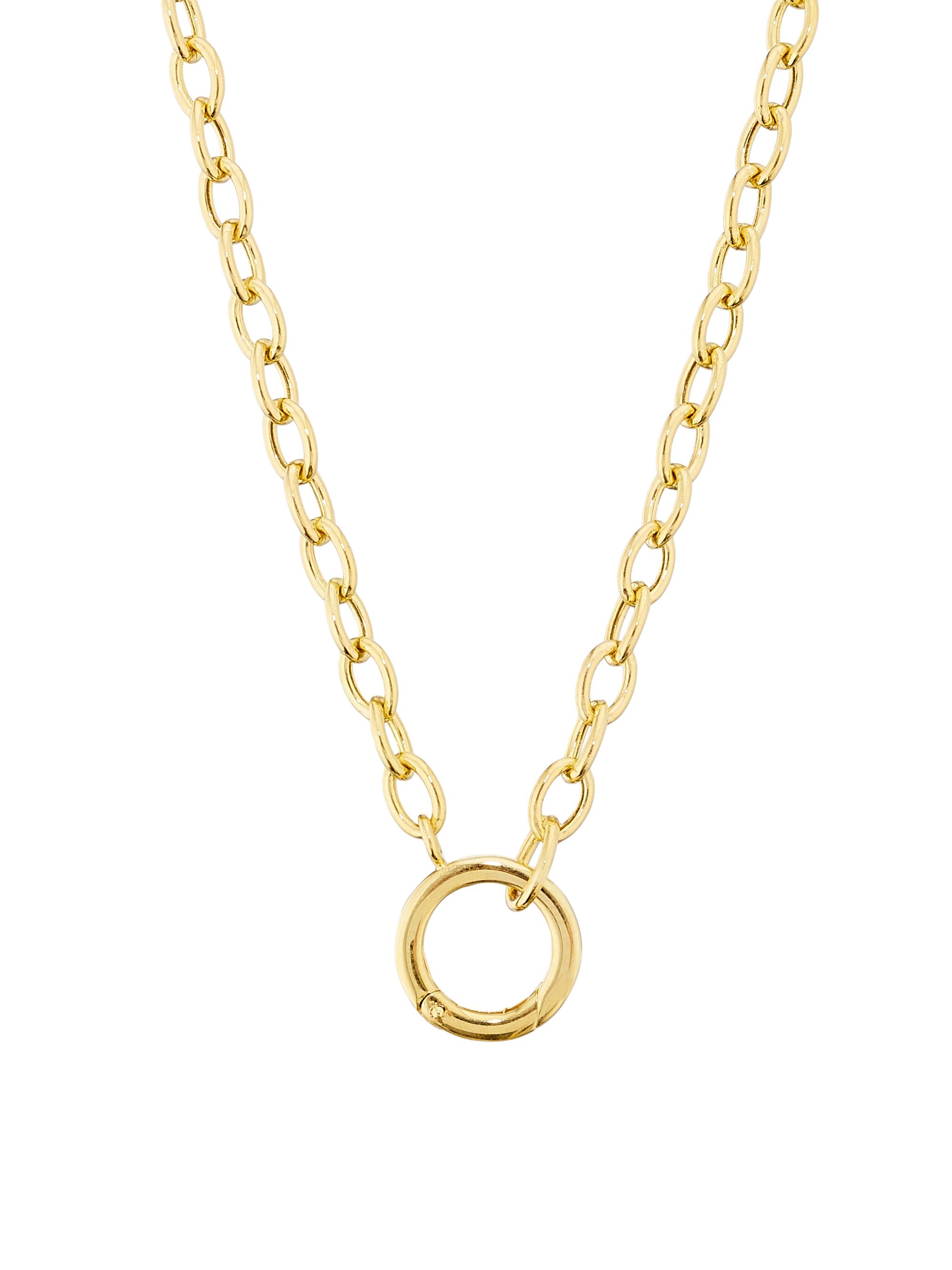 Saks Fifth Avenue Collection Women's 14K Yellow Gold Oval-Link Chain Necklace - Yellow Gold
