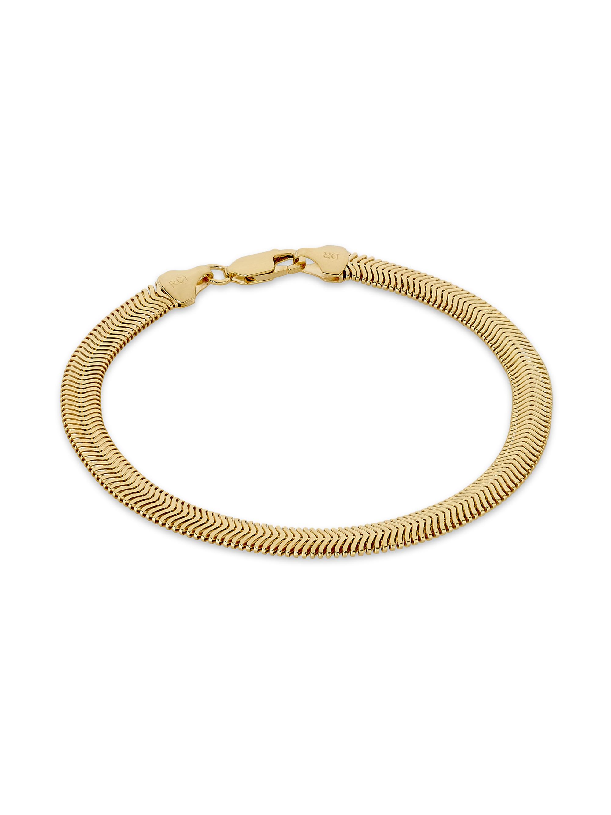Saks Fifth Avenue Collection Women's 14K Yellow Gold Snake Chain Bracelet - Yellow Gold