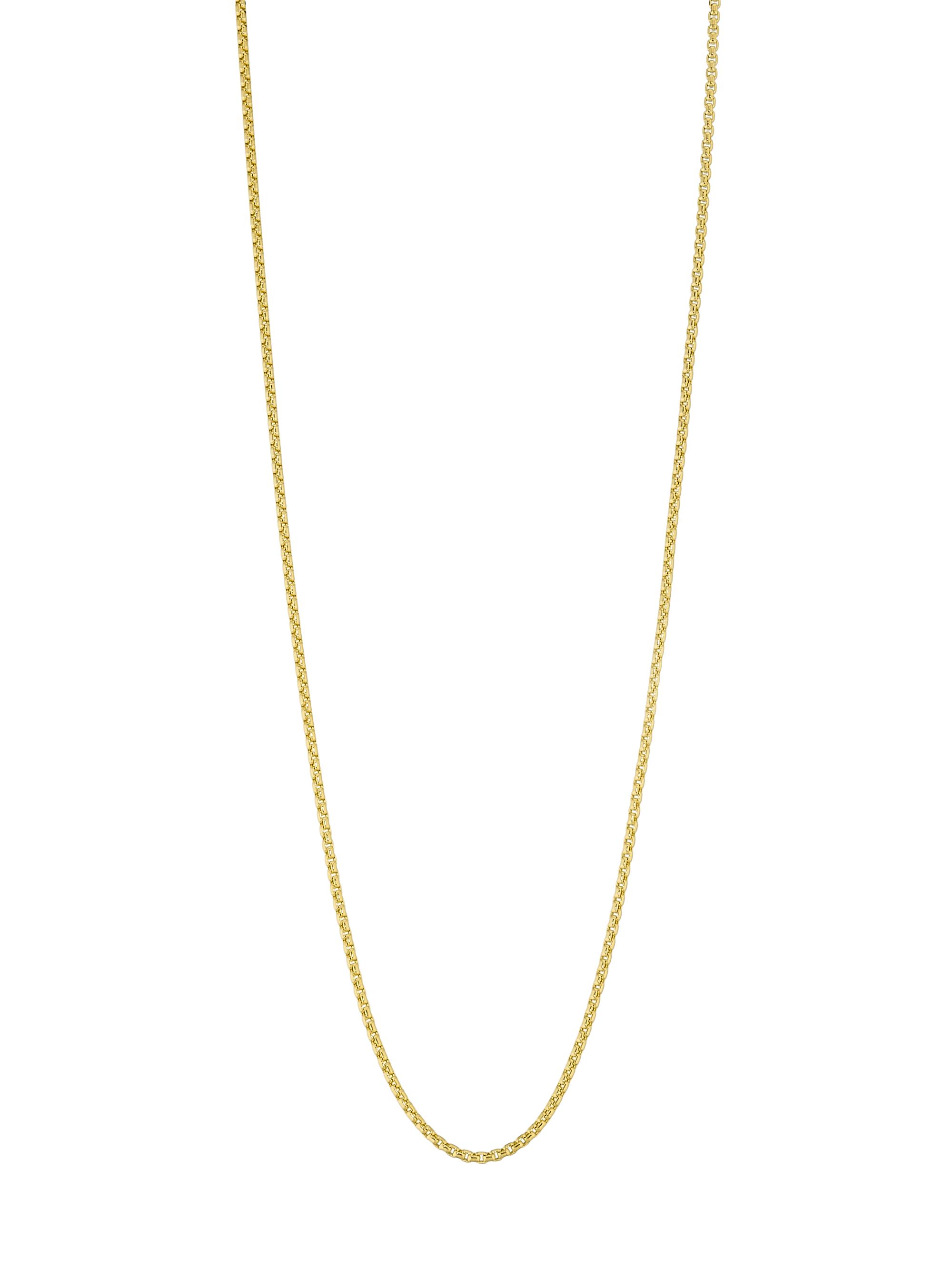 Saks Fifth Avenue Collection Women's 14K Gold Box Chain Necklace/1.8MM - Yellow Gold