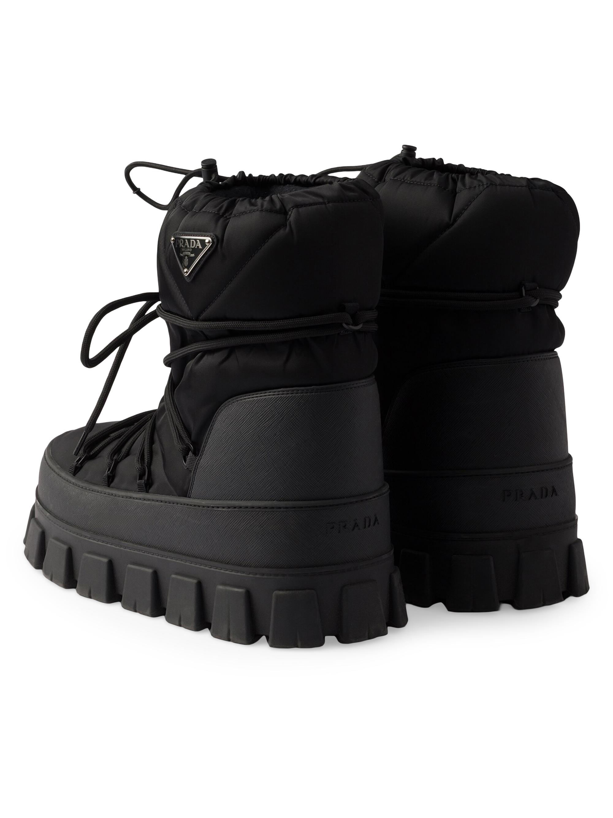 Prada Re-Nylon Gabardine Après Ski Booties | Saks Fifth Avenue