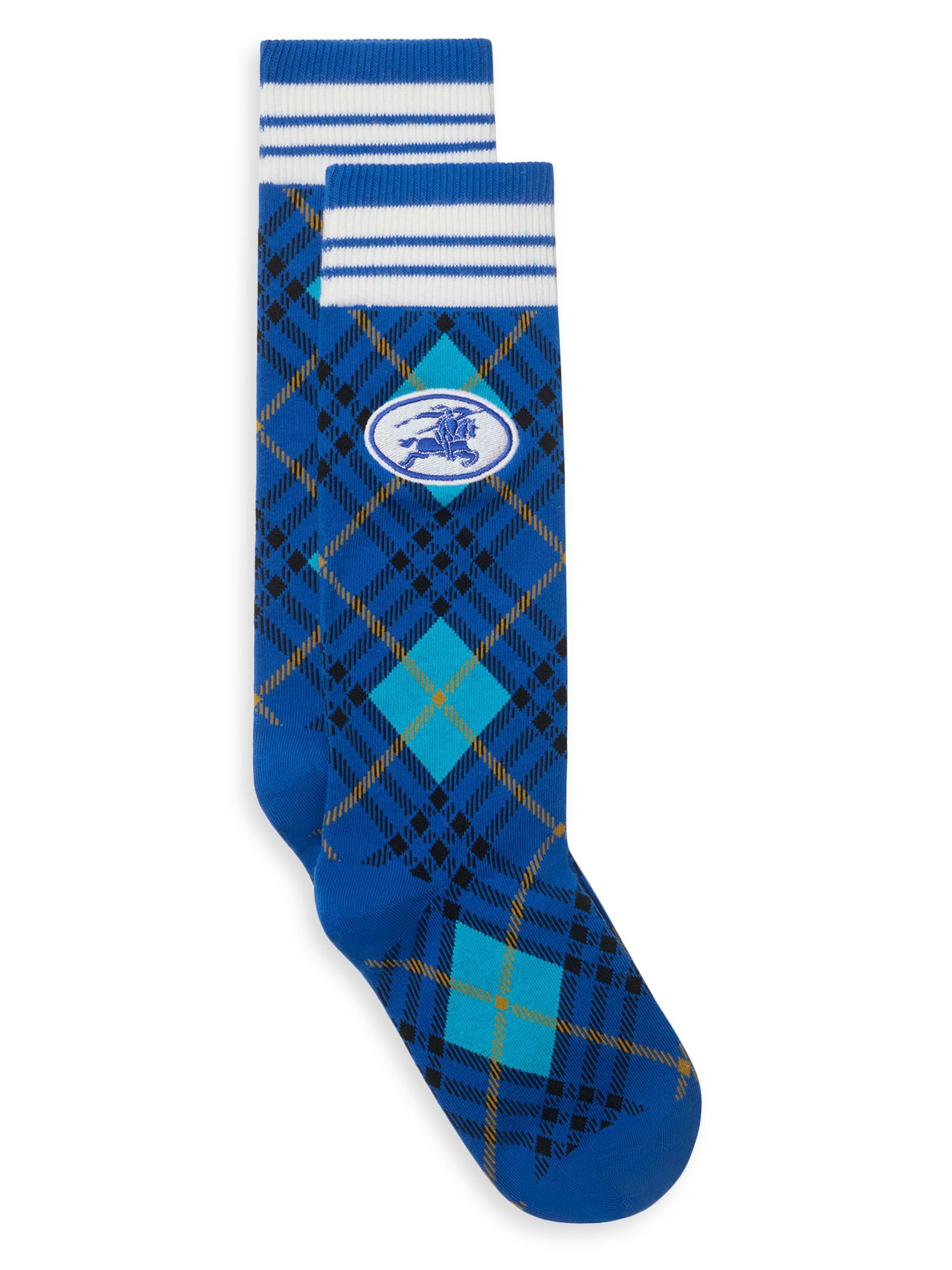 Burberry EKD Argyle Mid-Calf Socks | Saks Fifth Avenue