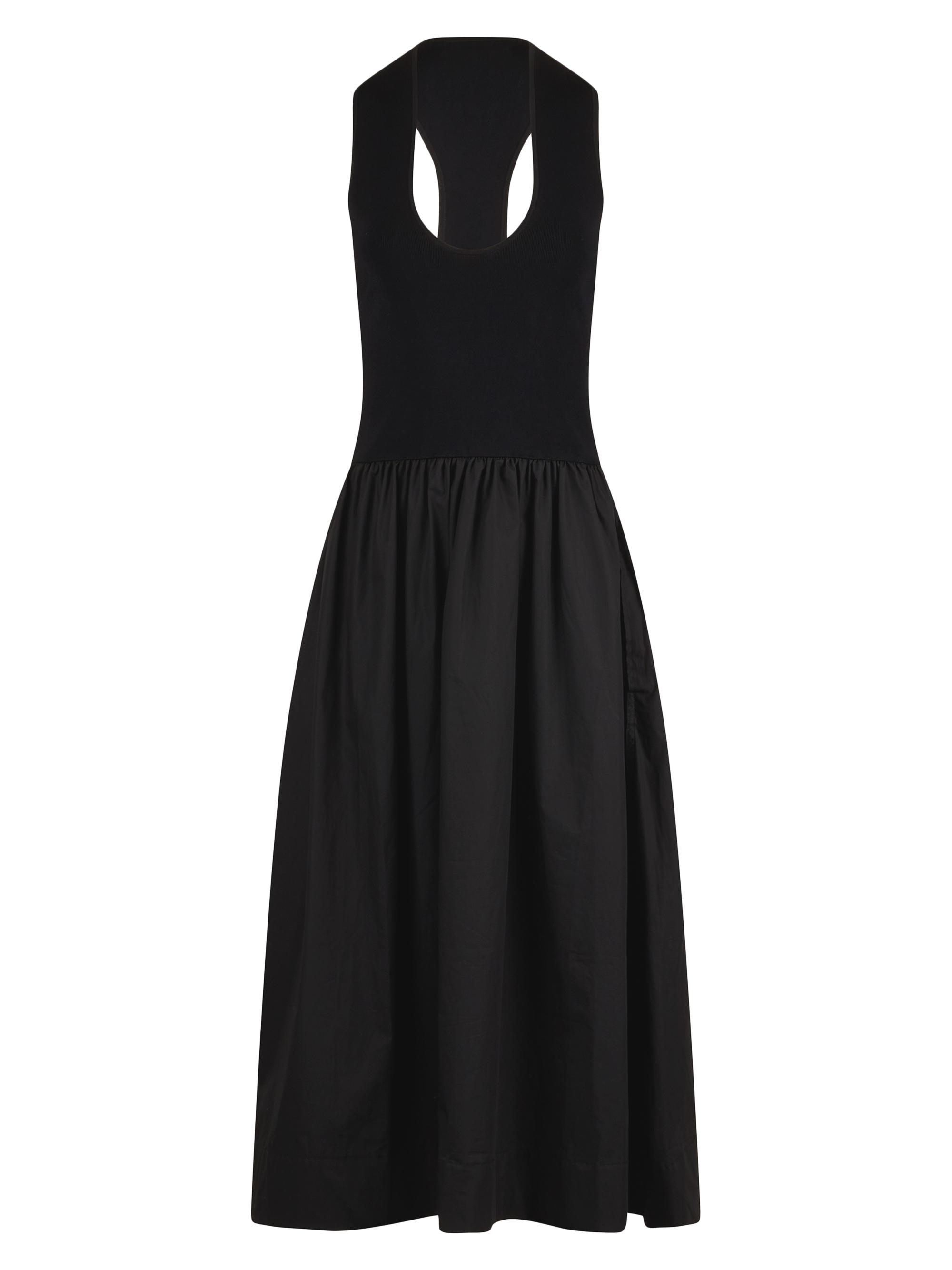 Rebecca Minkoff Women's Belle Combo Tank Midi-Dress - True Black