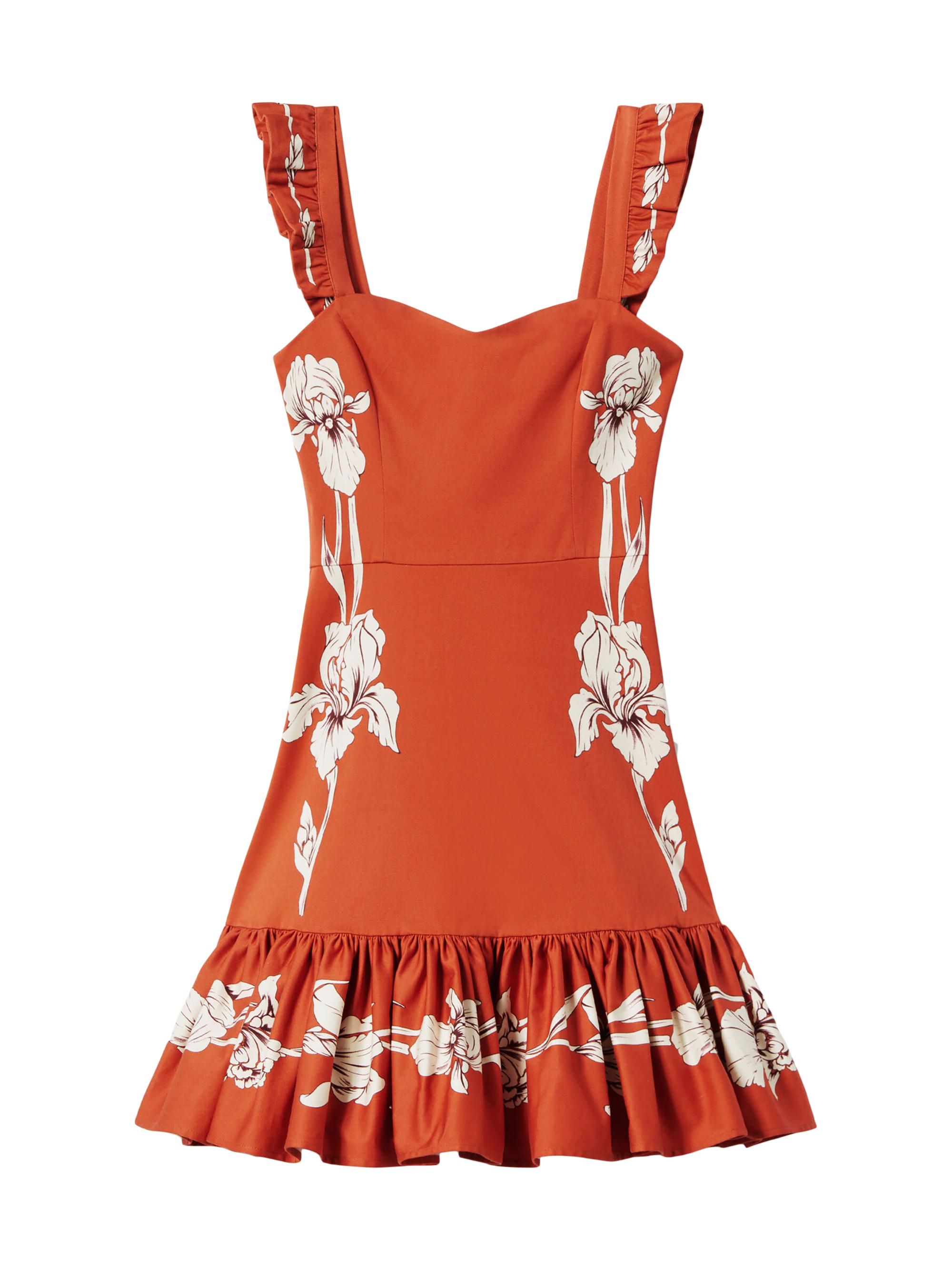 La DoubleJ Women's Mini Gingerbread Dress - Place Dark Orange