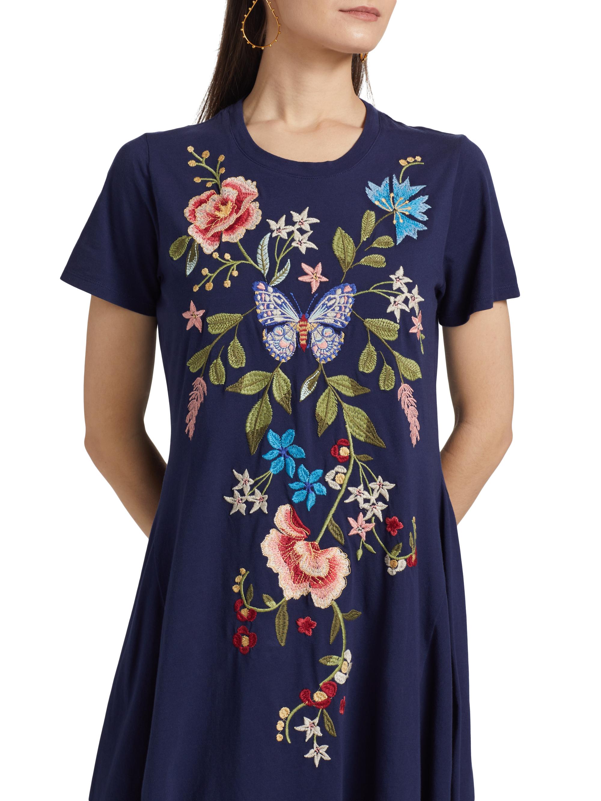 sachin and babi light blue dress Floral Mariana Dress by Tory Burch