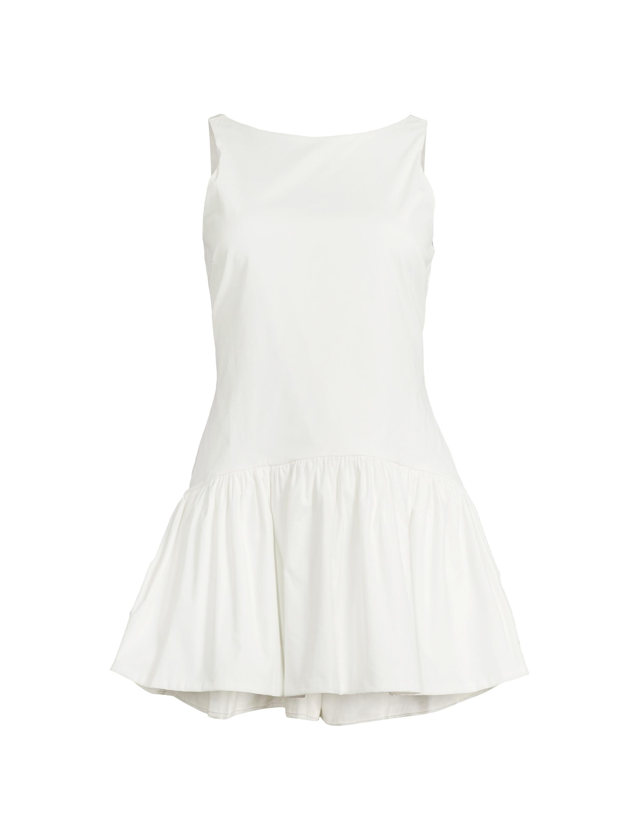 Peixoto Women's Addison Stretch Cotton Minidress - White