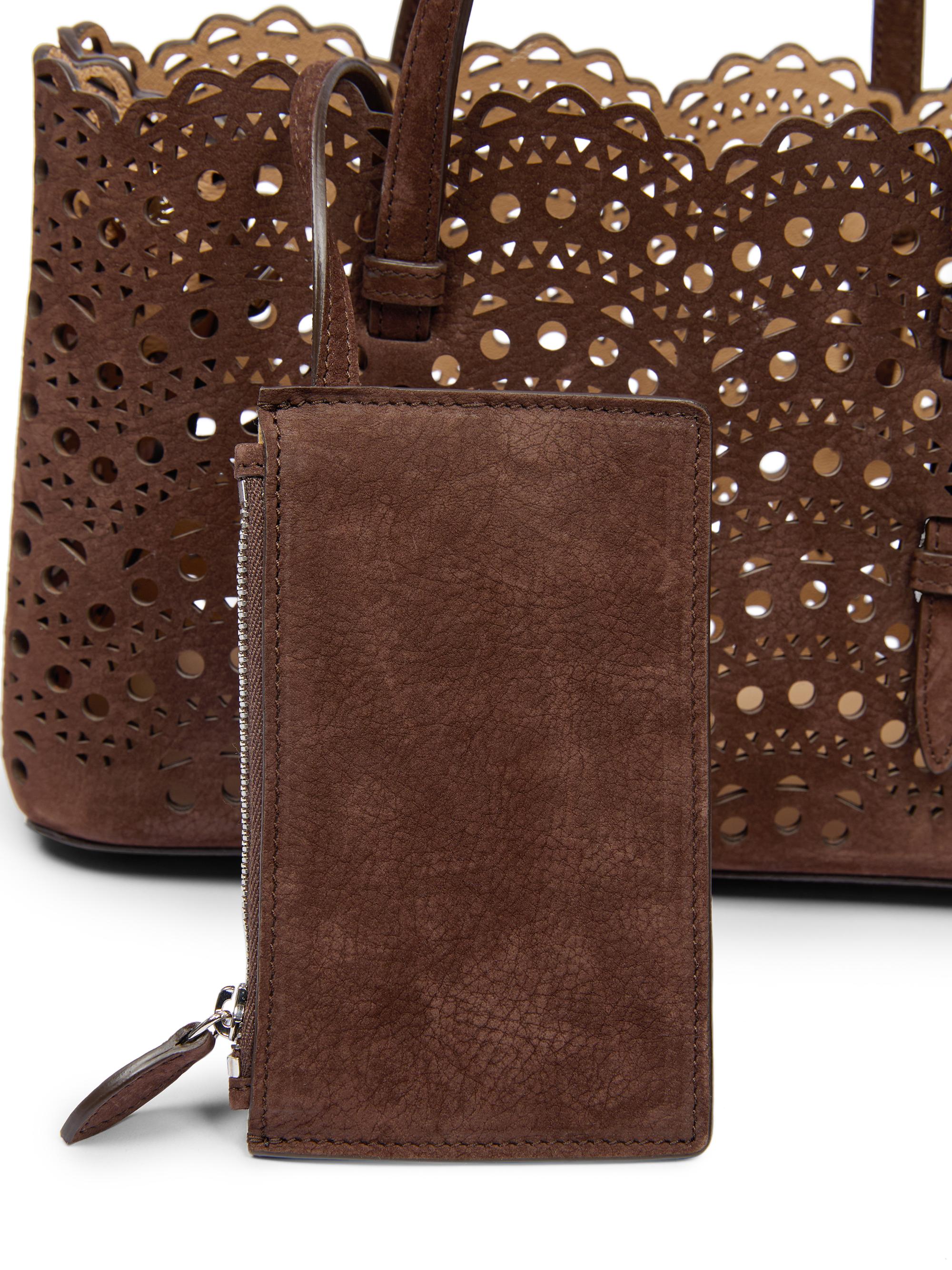 Alaïa Eyelet Leather Shoulder Bag | Saks Fifth Avenue