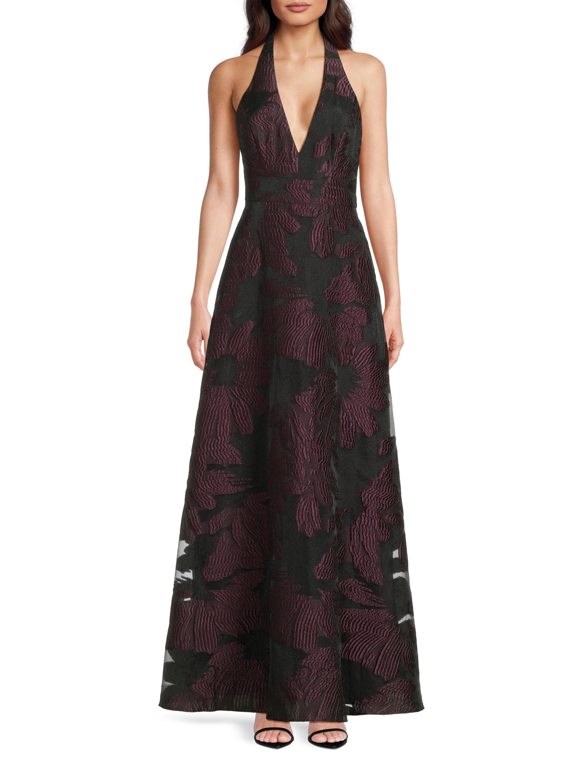 Aidan Mattox Floral Organza Gown | Saks Fifth Avenue