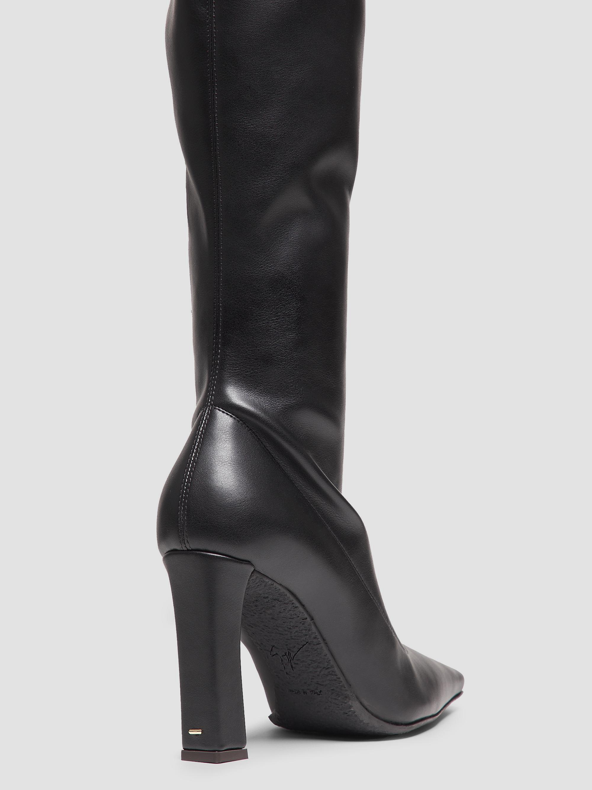Giuseppe Zanotti Stretch Leather Over-The-Knee Boots | Saks Fifth
