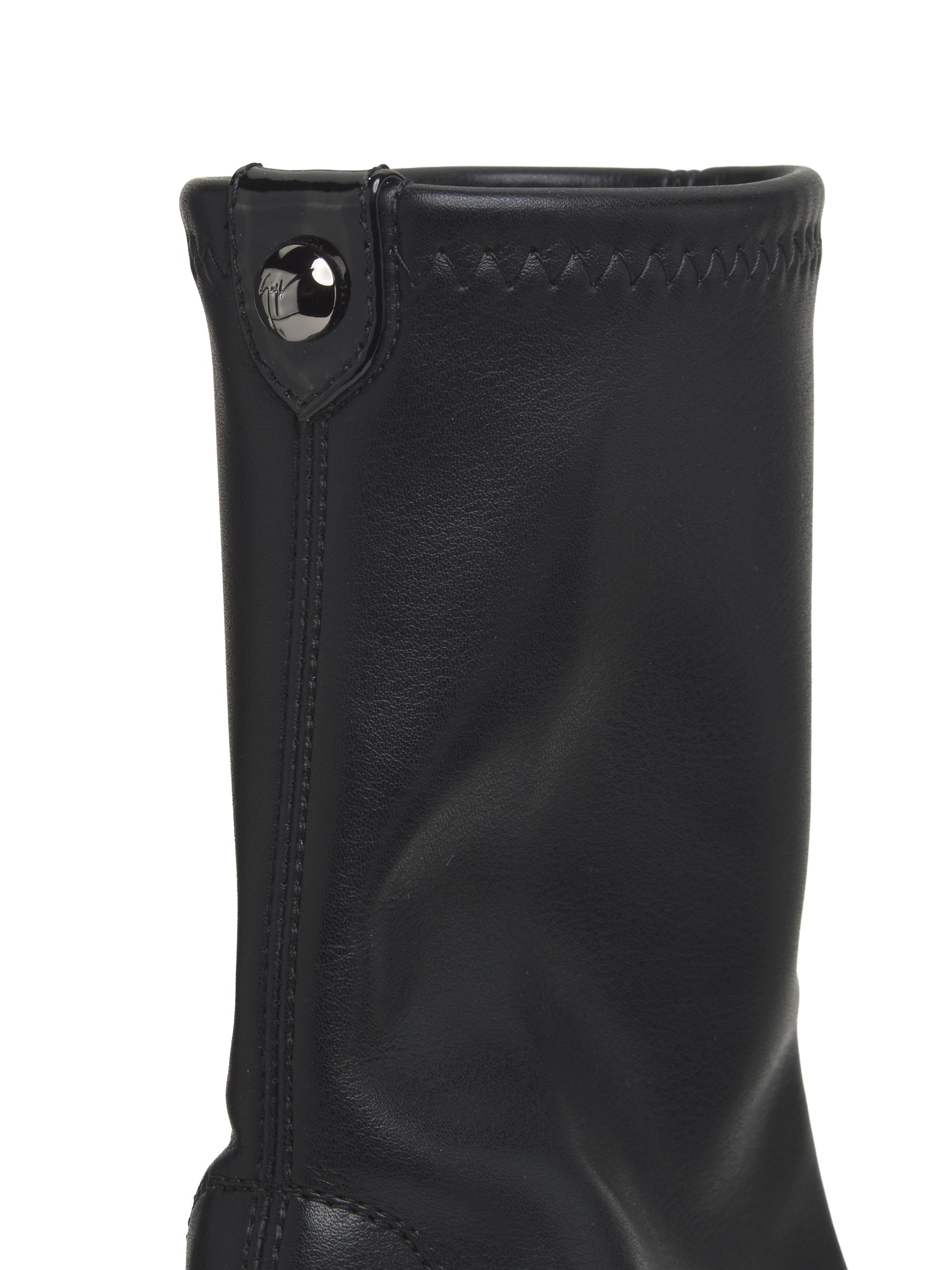 Giuseppe Zanotti Leather Cap-Toe Platform Ankle Boots | Saks Fifth