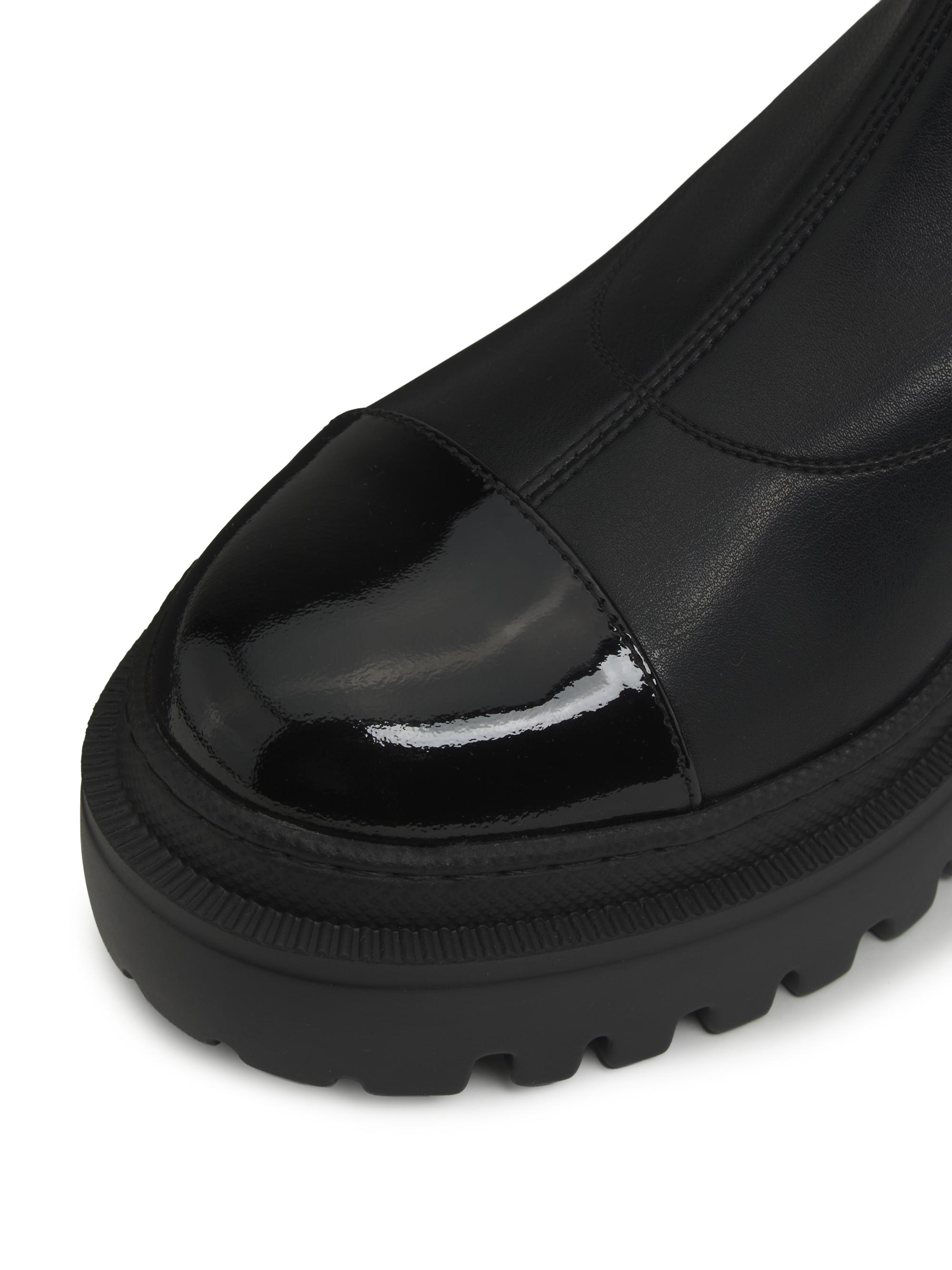 Giuseppe Zanotti Leather Cap-Toe Platform Ankle Boots | Saks Fifth