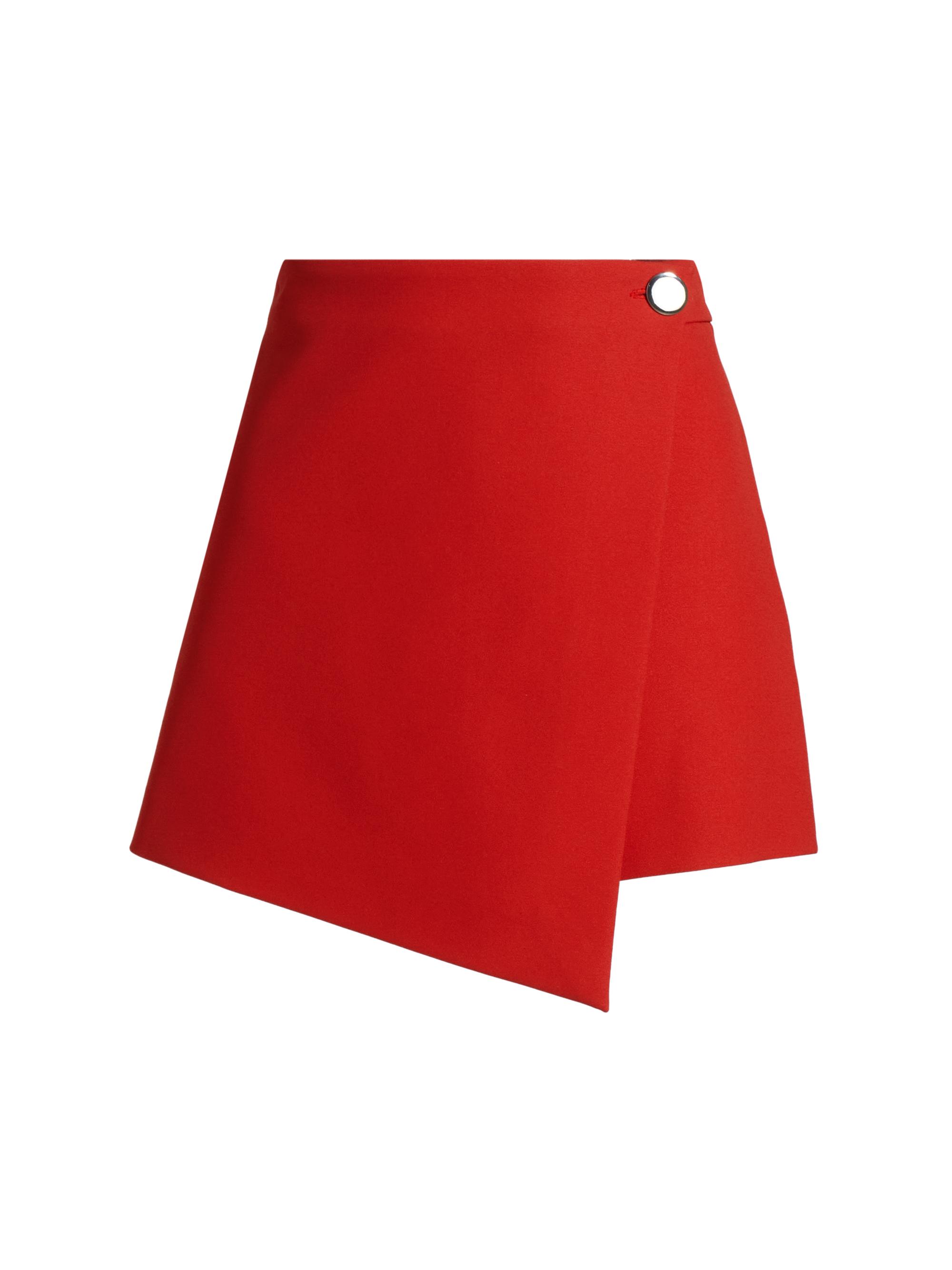 Toccin Women's Stella Button Wrap Skort - Poppy