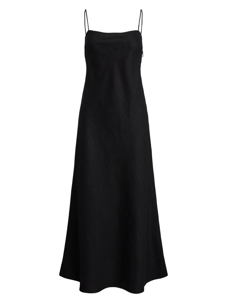 【送料 関税込】POLO RALPH LAUREN Plaids linen maxi dress Women's Plaid Tiered Cotton Halter Dress | Ralph Lauren