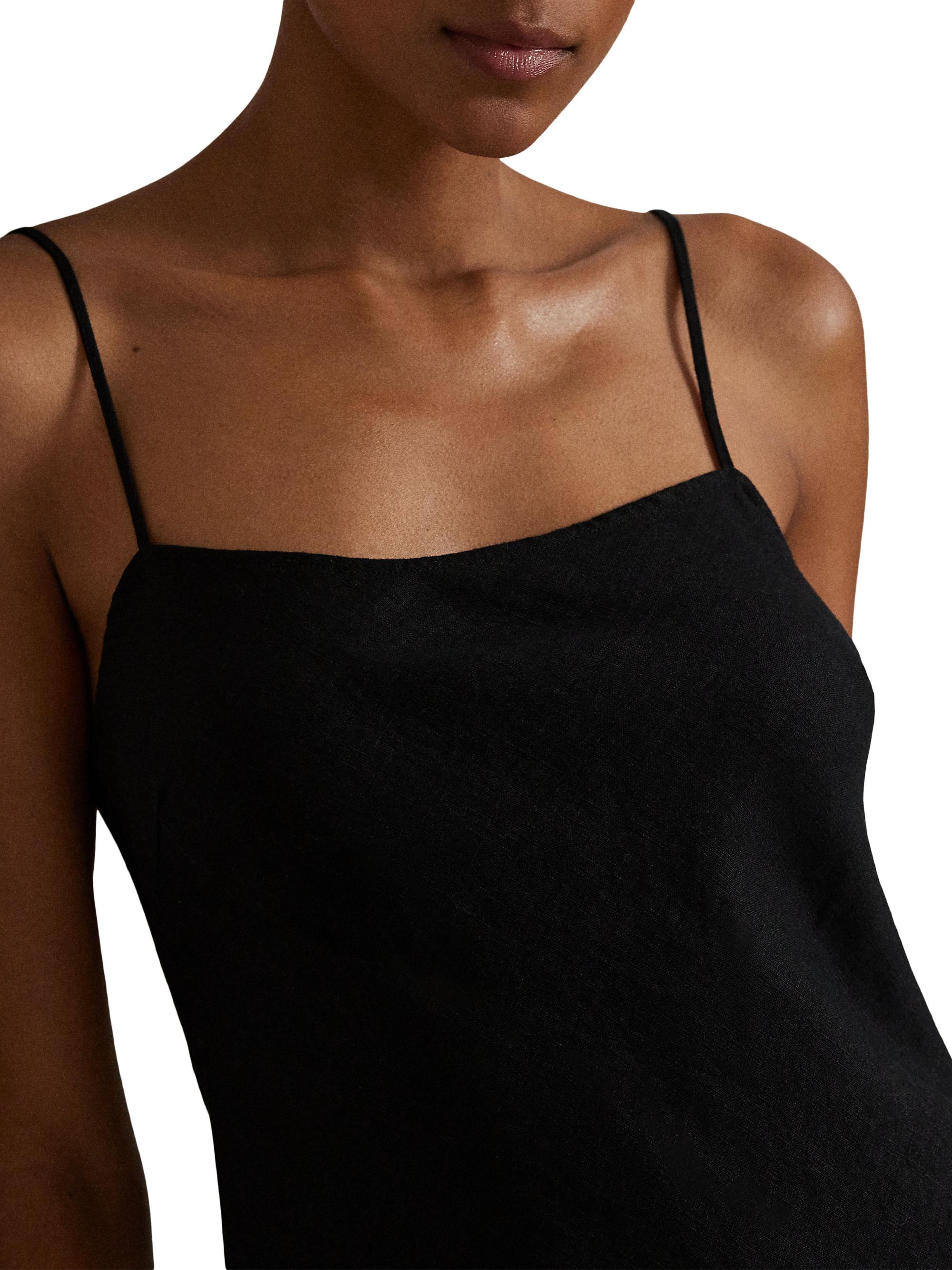 Polo Ralph Lauren Dori Linen A-Line Maxi Dress | Saks Fifth Avenue
