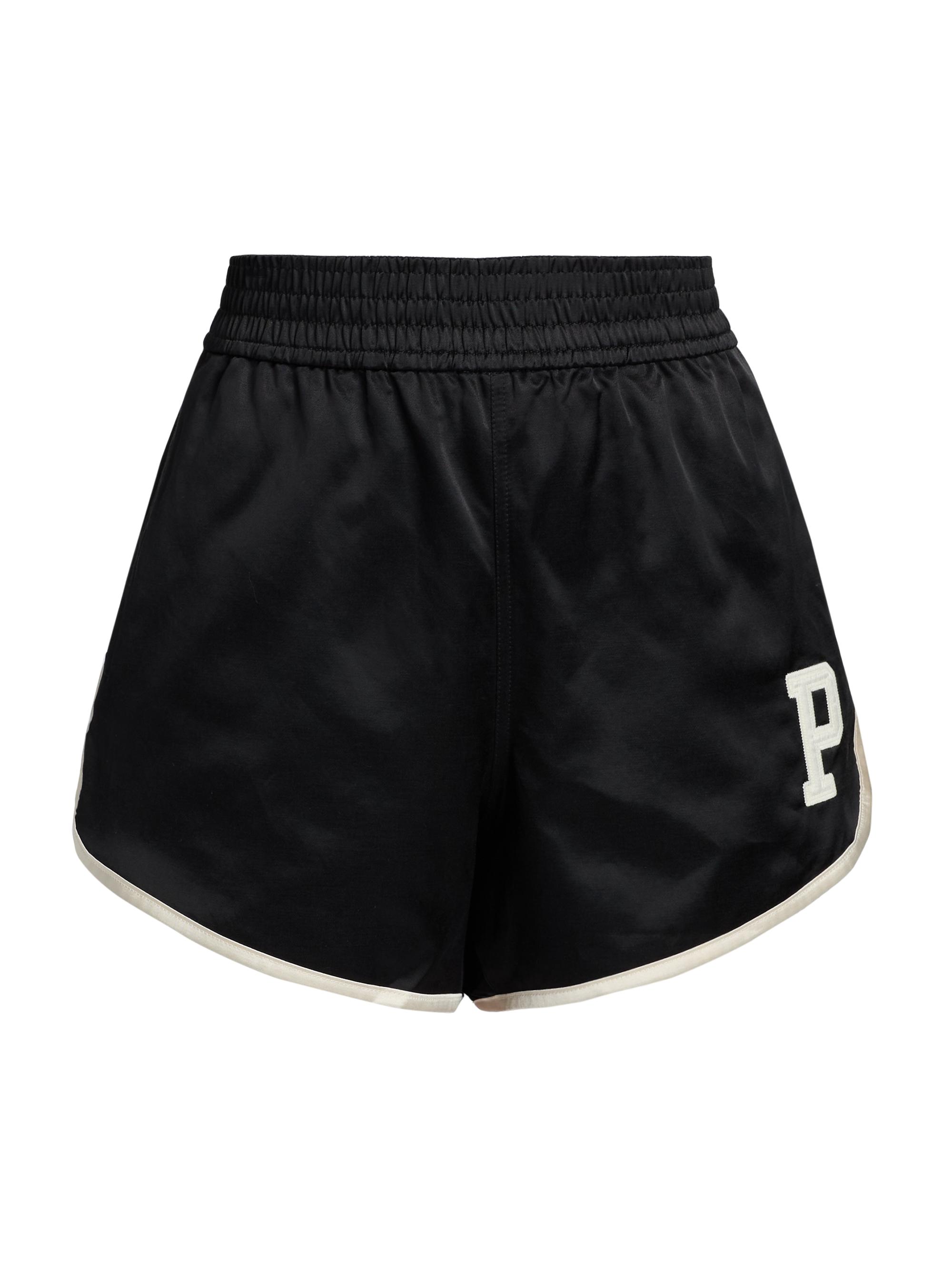 Polo Ralph Lauren Women's Logo Satin Rally Shorts - Polo Black