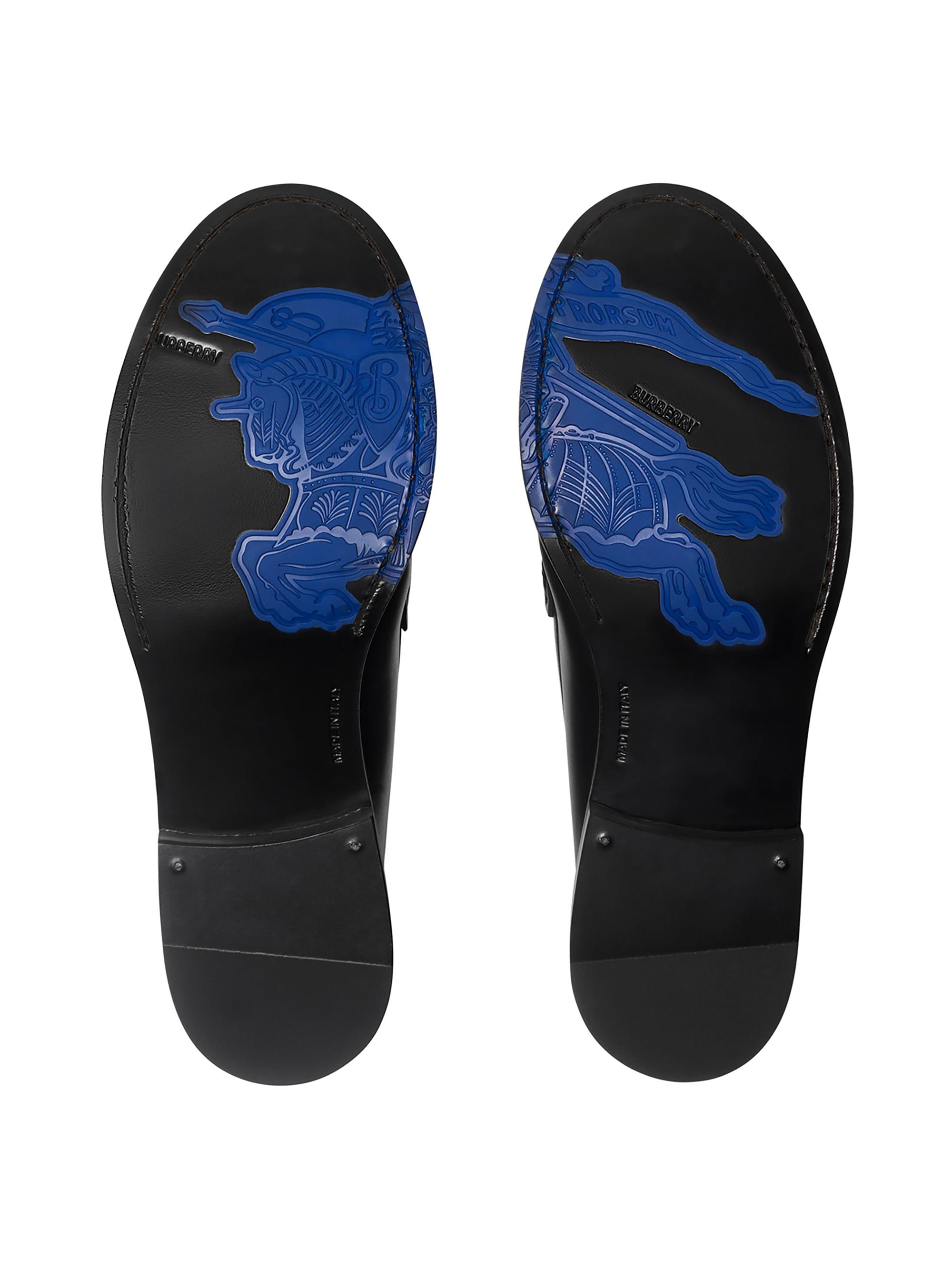 Burberry Cadet EKD Leather Penny Loafers | Saks Fifth Avenue